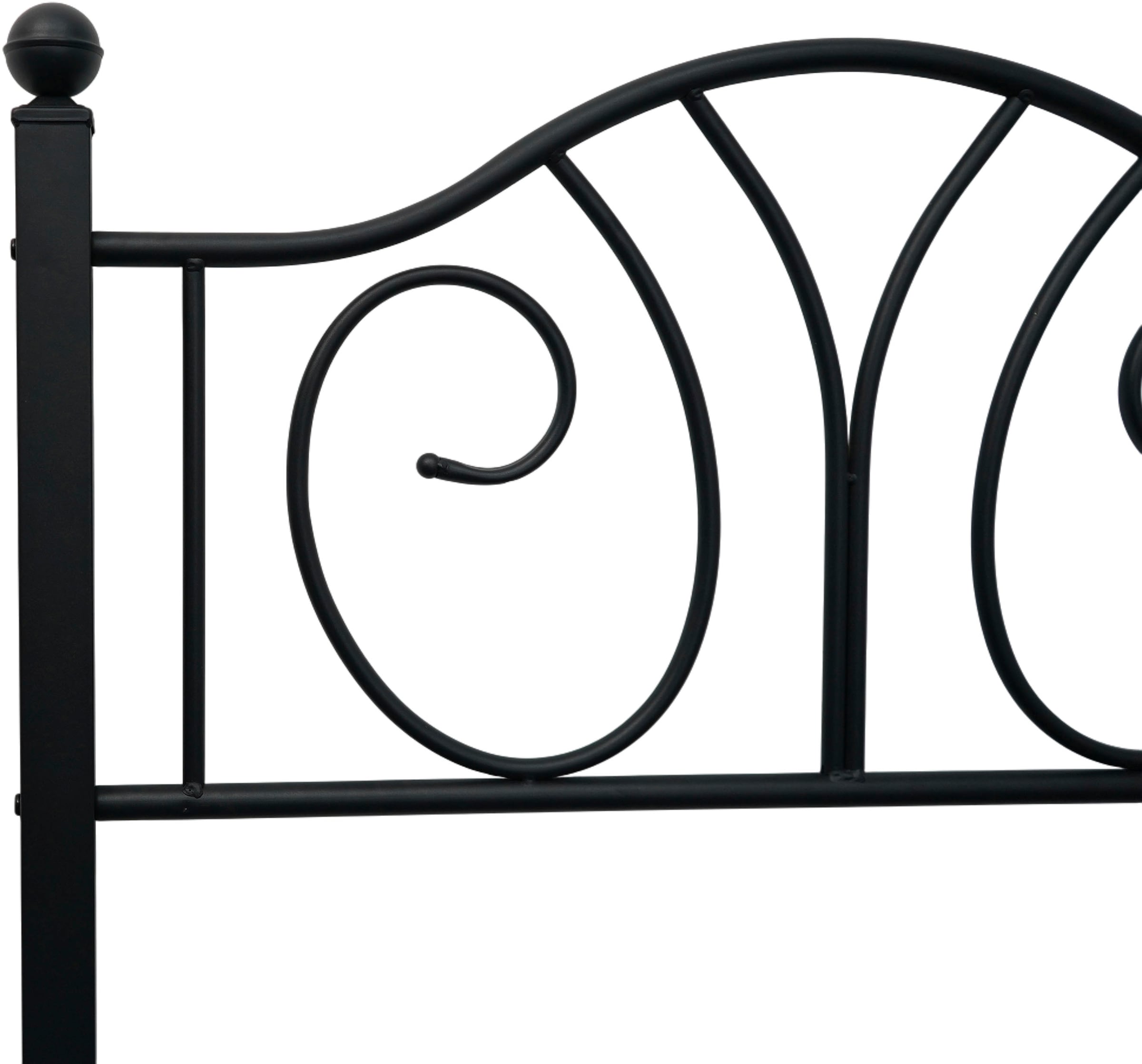 OTTO home Metallbett »LUND Landhausbett Bett Märchenbett Prinzessinbett« Träume wie im Märchen: Dein romantisches Metallbett in 2 Breiten