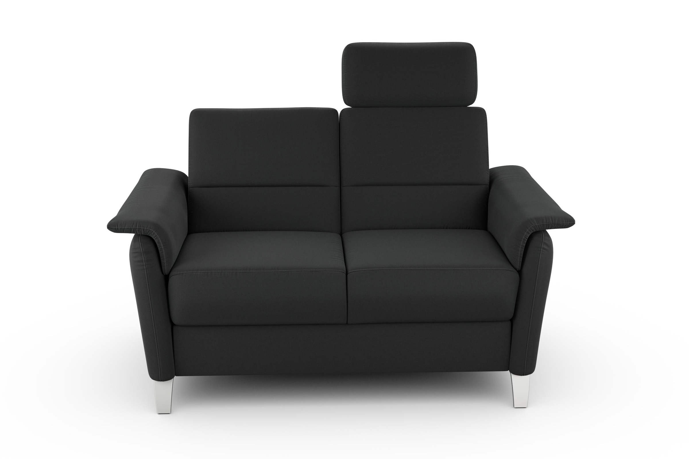 sit&more 2-Sitzer »Palmera«, Federkern-Polsterung, Steckvorrichtung für 2 Kopfstützen (optional)
