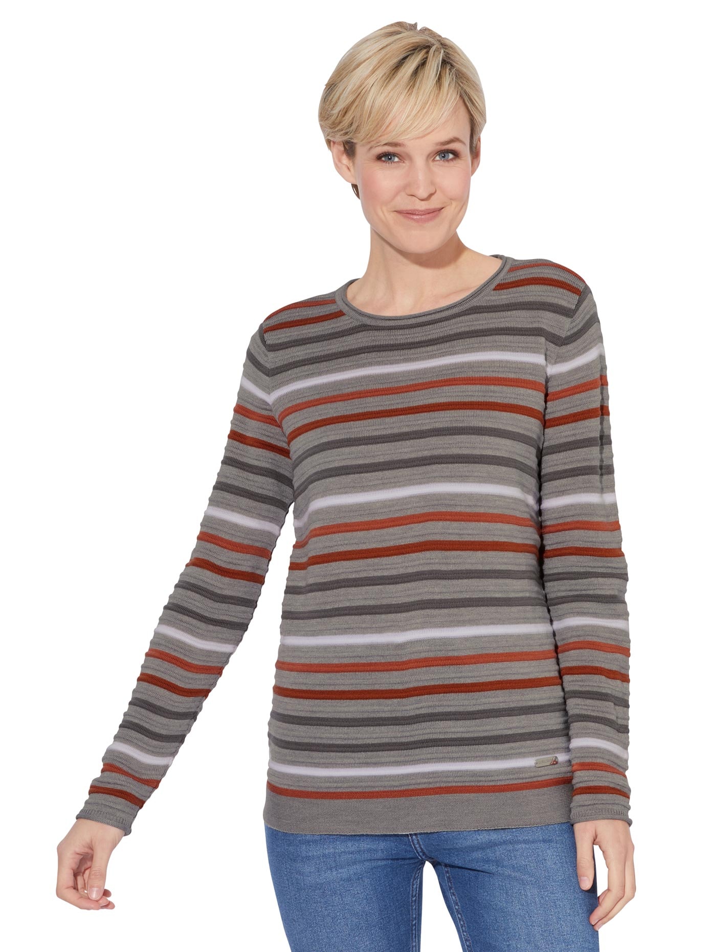 Casual Looks Streifenpullover »Pullover« kaufen