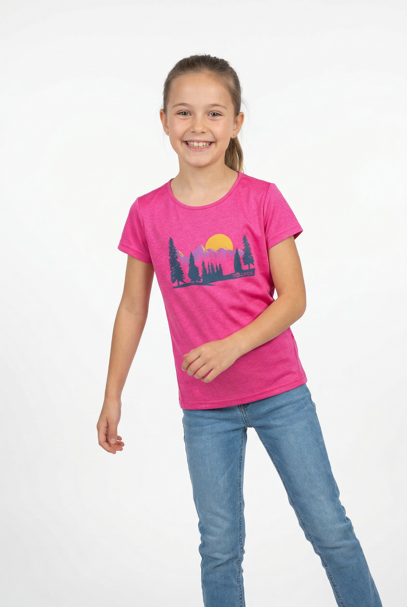 TROLLKIDS Strandshirt »GIRLS GUDVANGEN SHIRT« für Kinder und Jugendliche, sportlicher Stil