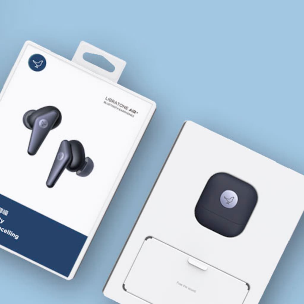 Libratone wireless In-Ear-Kopfhörer »AIR+ (2nd Gen)«, Bluetooth, SmartSound-Noise-Cancelling-True Wireless-Geräuschisolierung