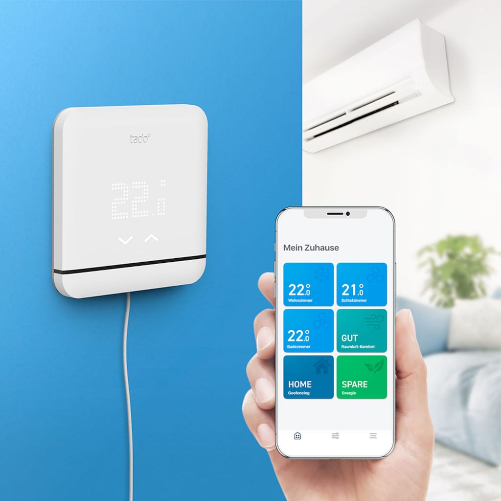 Tado Smart-Home-Steuerelement »Smarte Klimaanlagen-Steuerung V3+«, (1 St.)