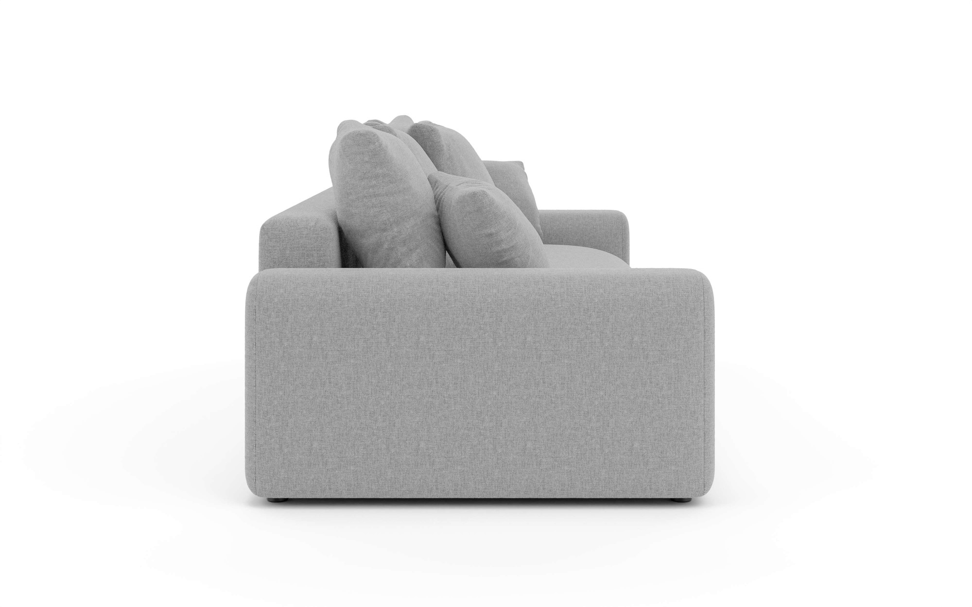 Home affaire Big-Sofa »LAKESIDE klein 3-Sitzer Schlafsofa mit Bettkasten, Breite 238 cm« Liegefläche 149x195 cm, hoher Sitzkomfort, Maße B/T/H: 238/98/85cm