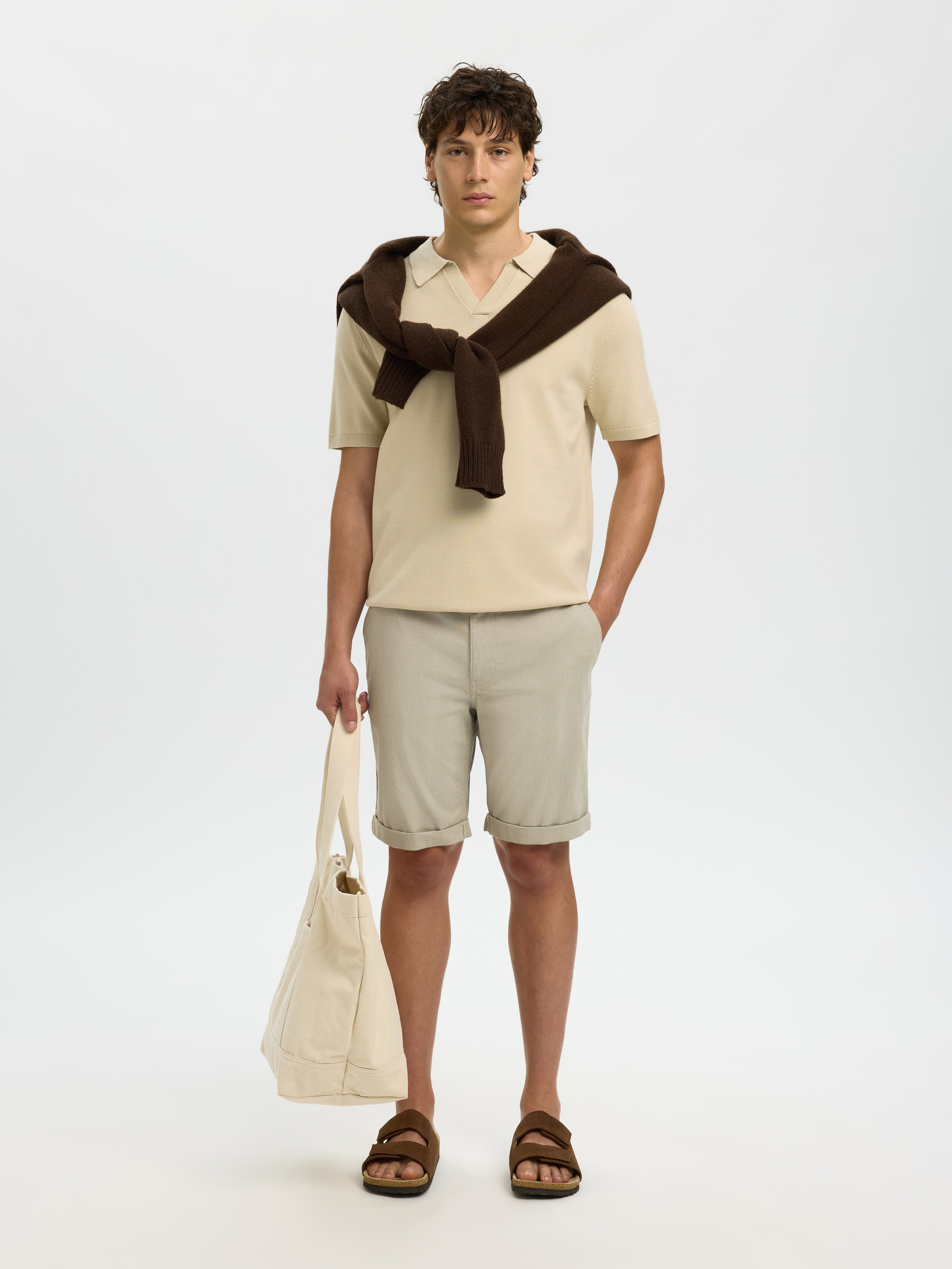 SELECTED Shorts »SLHSLIM-LUTON FLEX SHORTS NOOS«