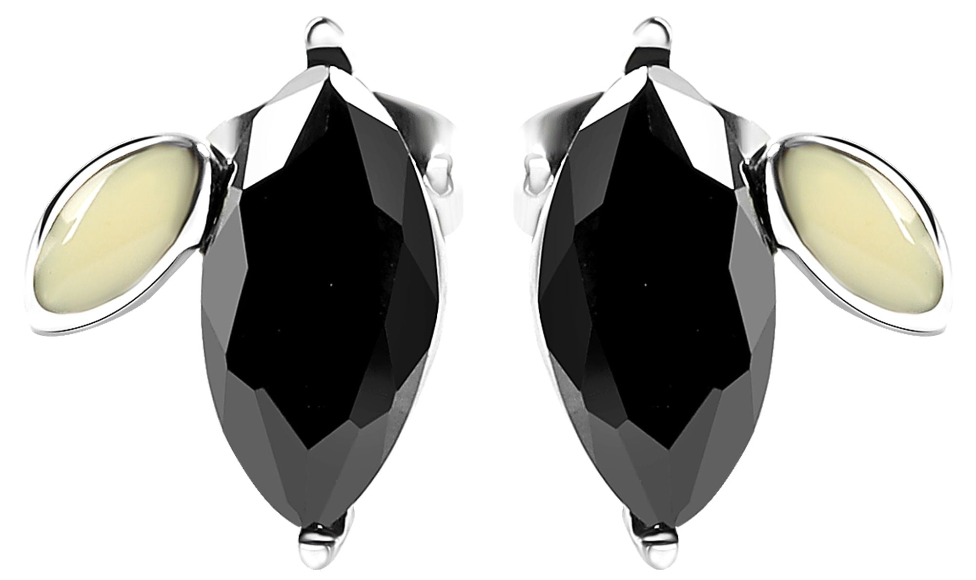 Adelia´s Paar Ohrstecker »Damen Ohrringe ¿ Ohrstecker aus Edelstahl«