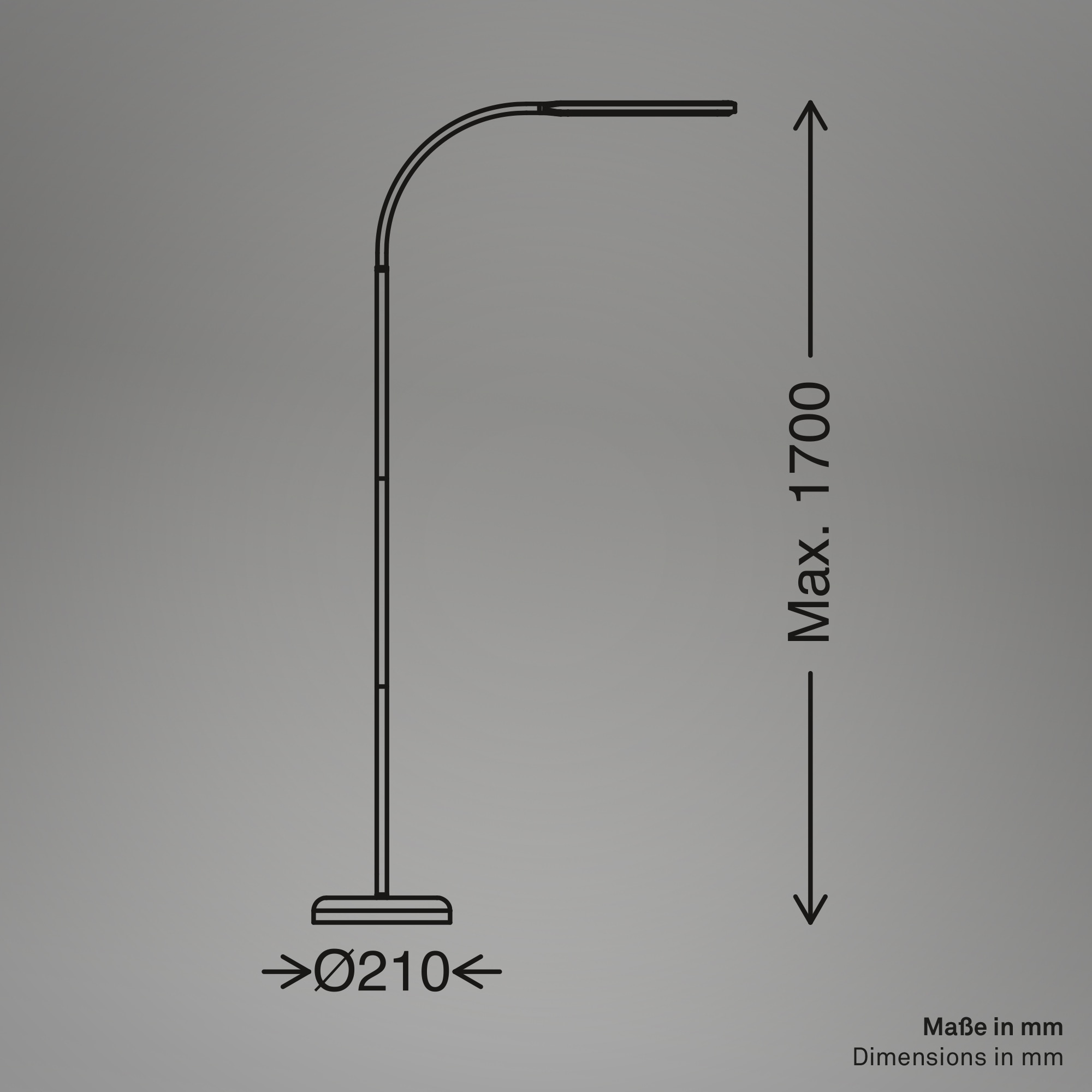 Briloner Leuchten LED Stehlampe »MURA 1660016«
