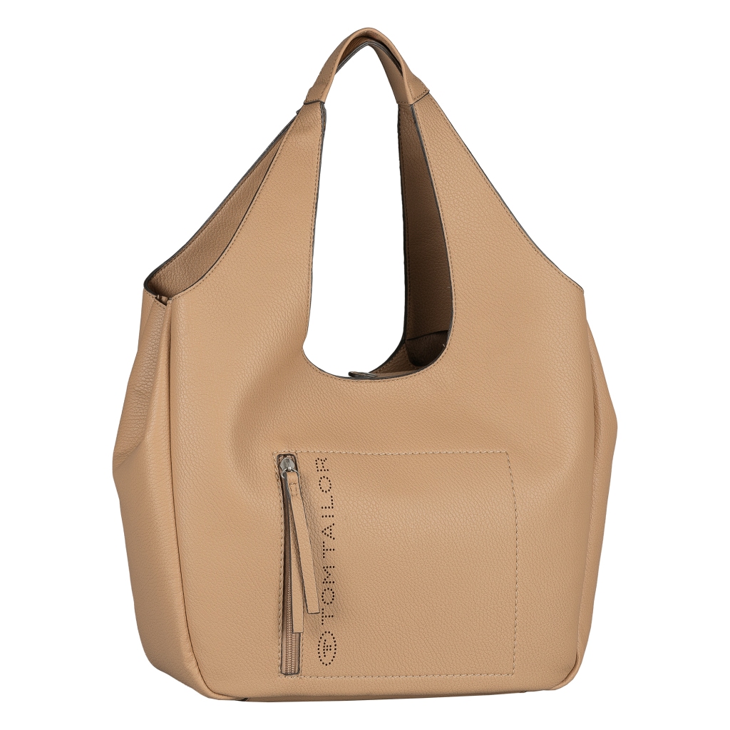 TOM TAILOR Shopper »Analisa« klare Shapes und Logo-Lochmuster für einen modernen Look mit Charakter