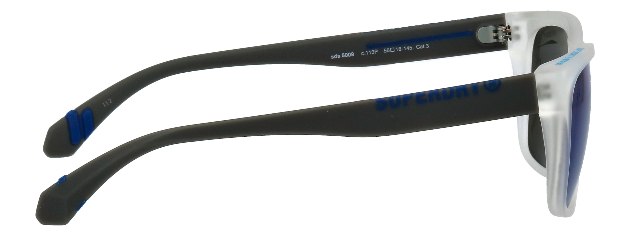 Superdry Sonnenbrille »Modell 996074« Form Karree/Eckig, Logoschriftzug auf Bügel, Kunststofffassung