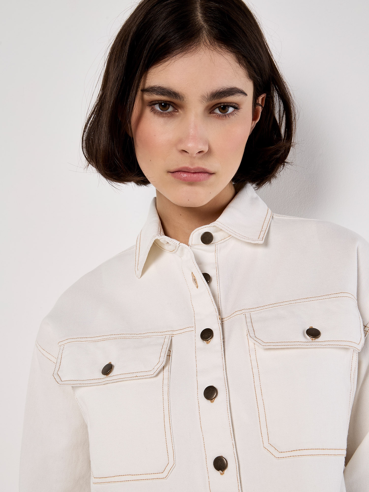 Apricot Shirtbluse »Bluse« in Croppedlänge