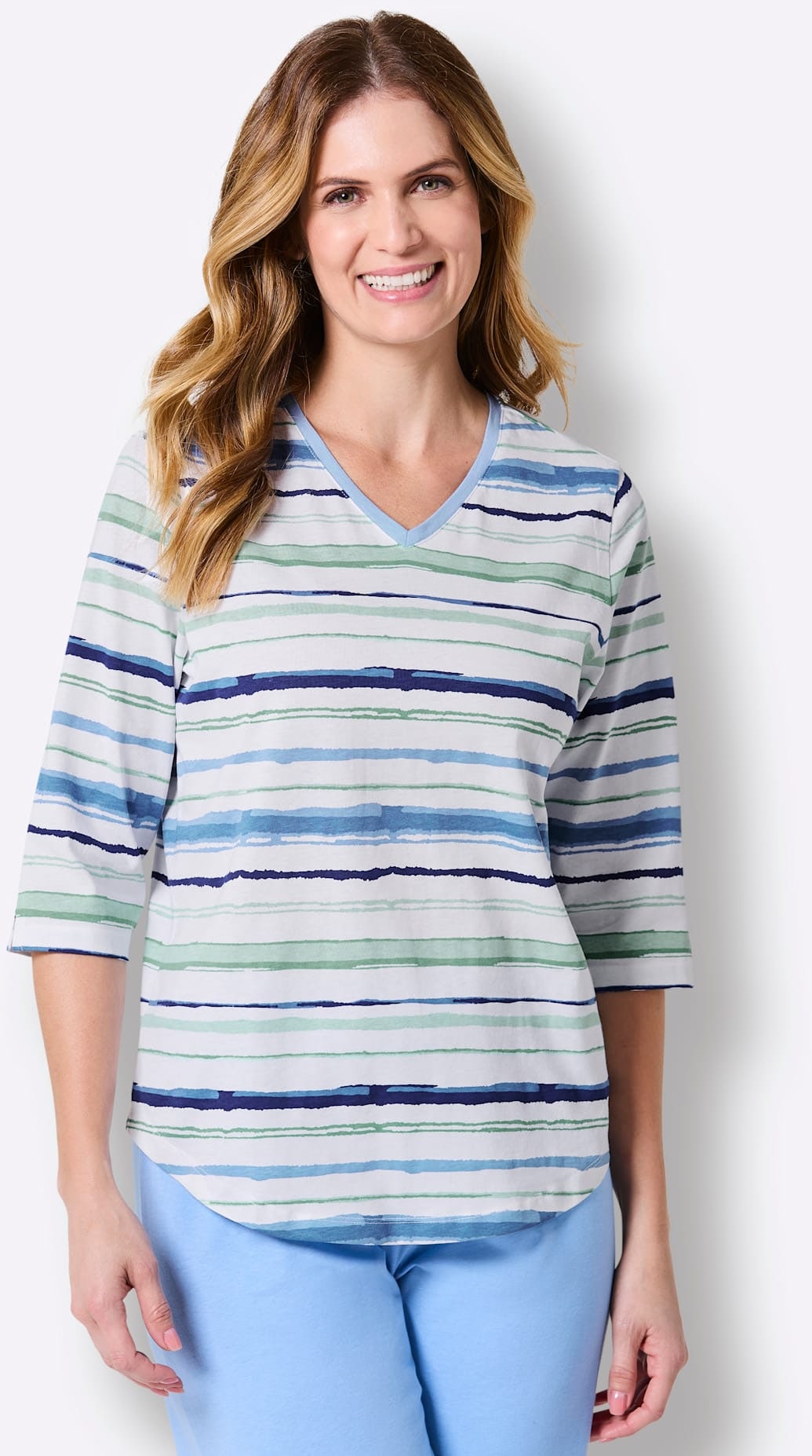 wäschepur Pyjamaoberteil »Schlafanzug-Shirt« 1