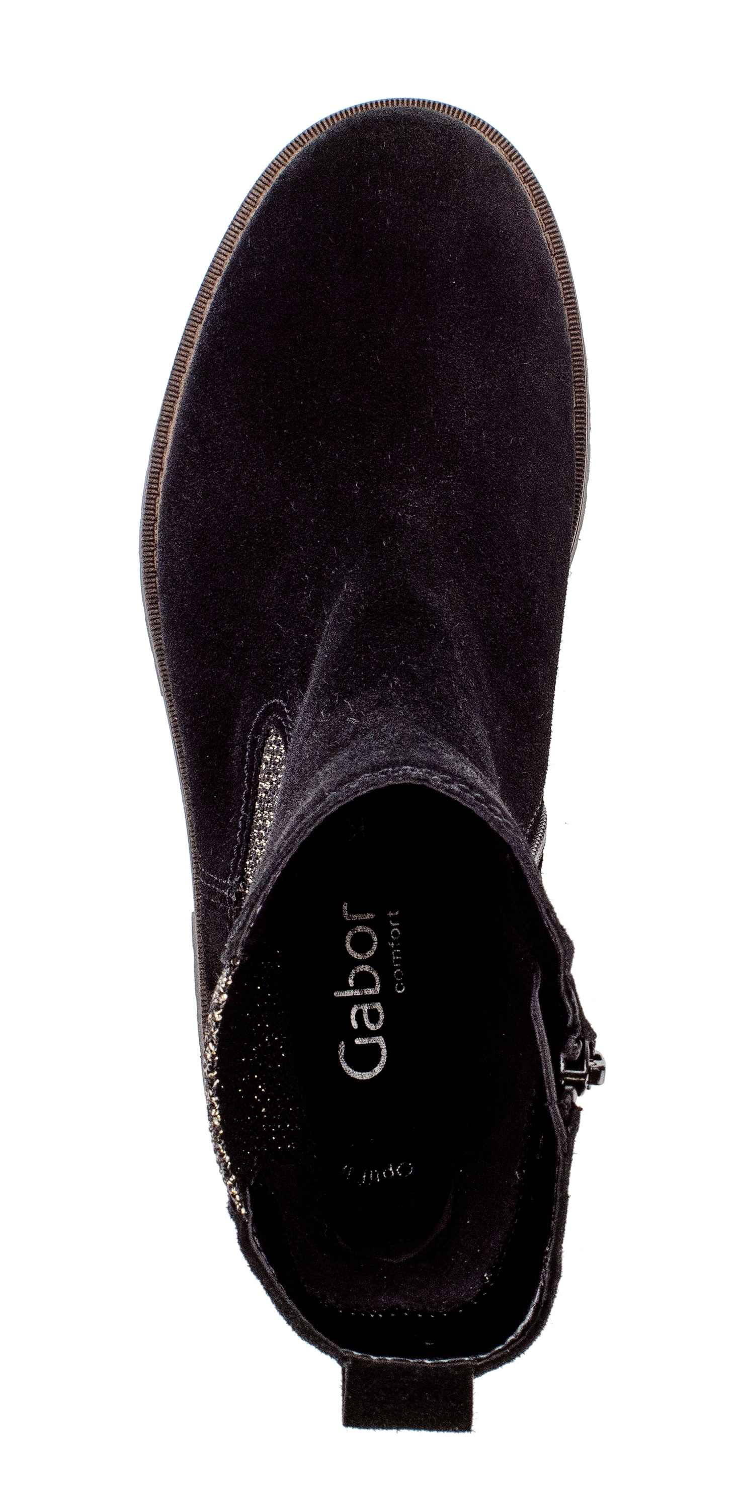 Gabor Chelseaboots »KOS«, Blockabsatz, Stiefelette in Komfortweite H (= sehr weit)