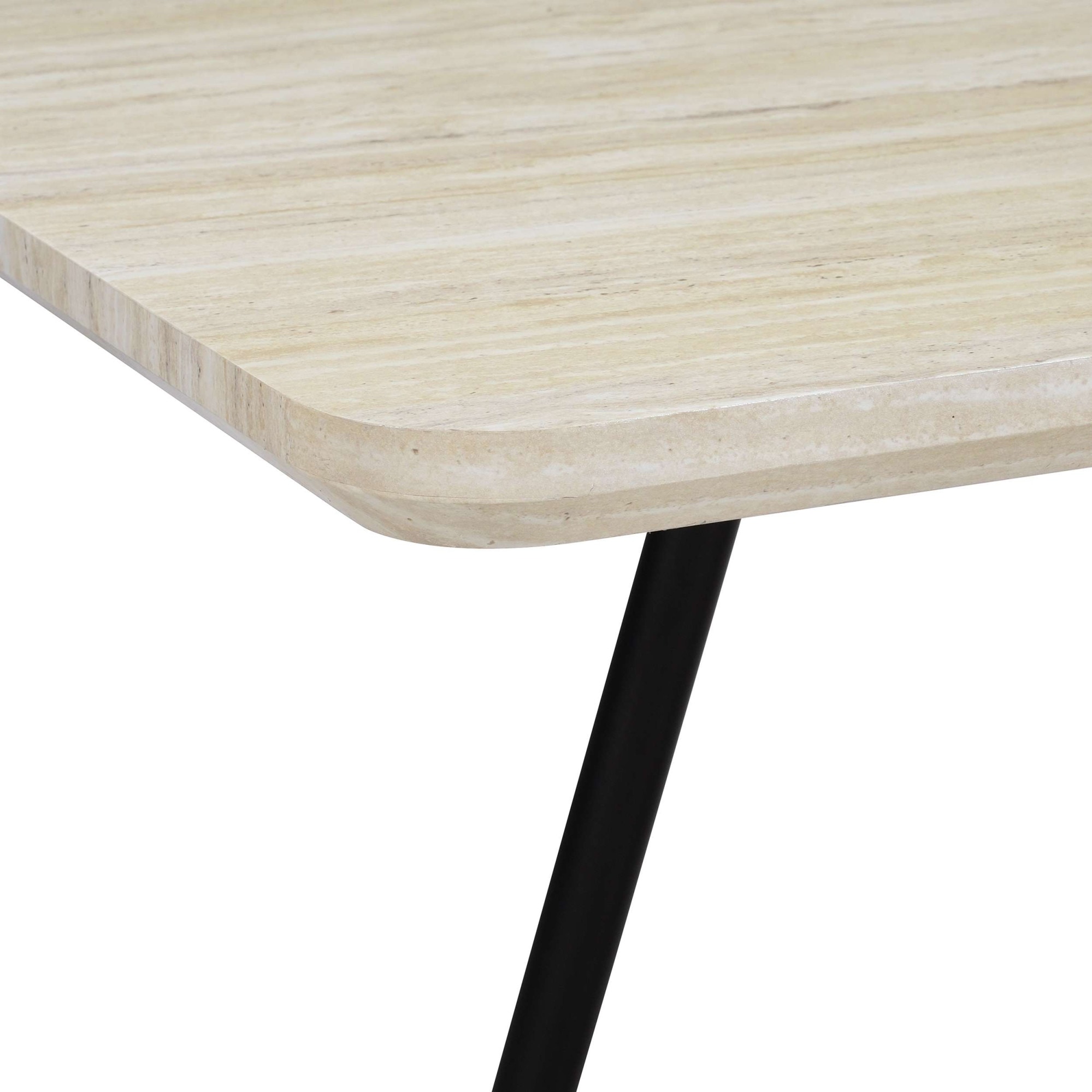 OTTO home Esstisch »Ombrone« ausziehbar 120-160 cm, Synchronauszug, inkl Einlegeplatte, Breite 80cm