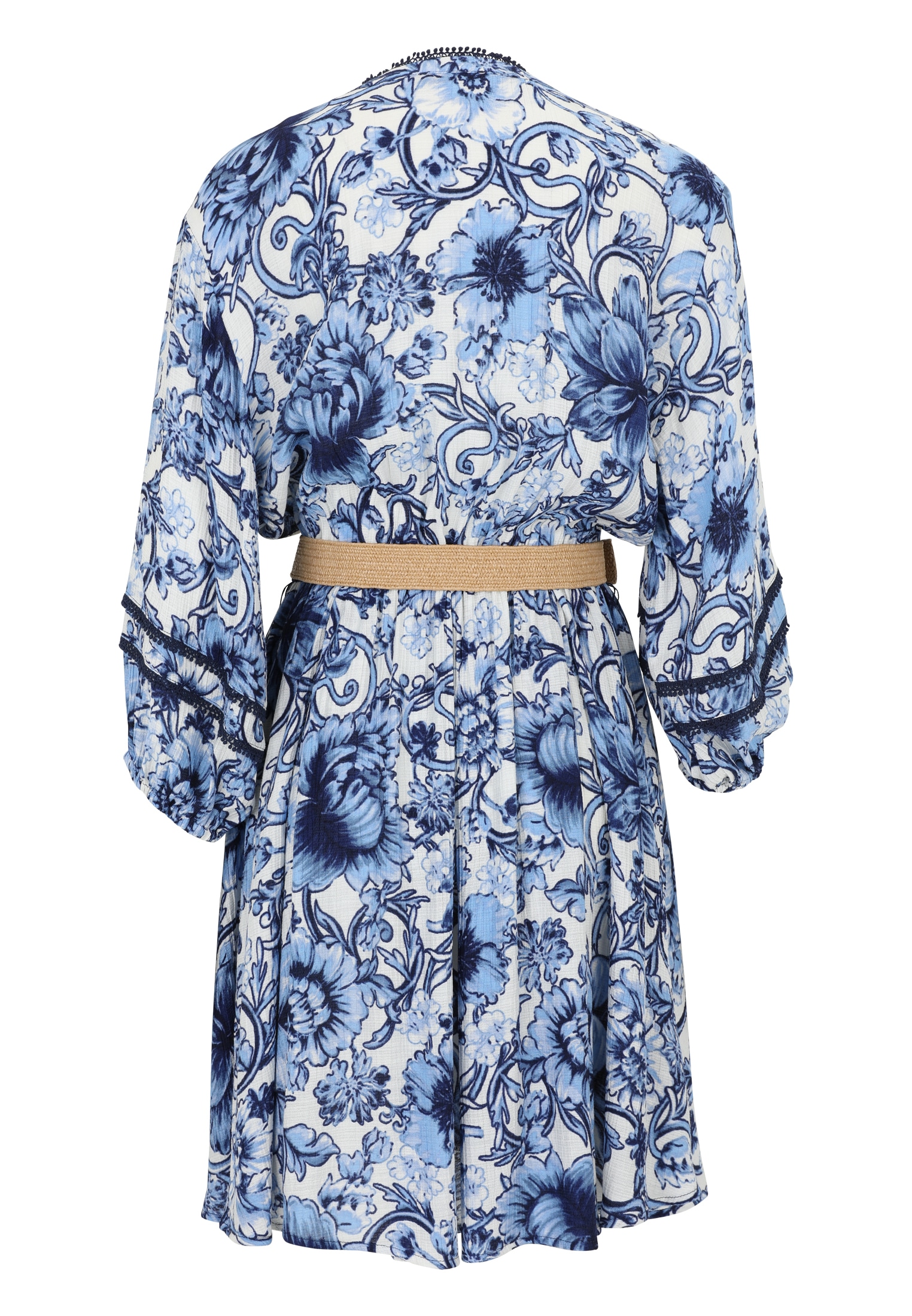 Zero Minikleid »Minikleid mit Blumendruck«