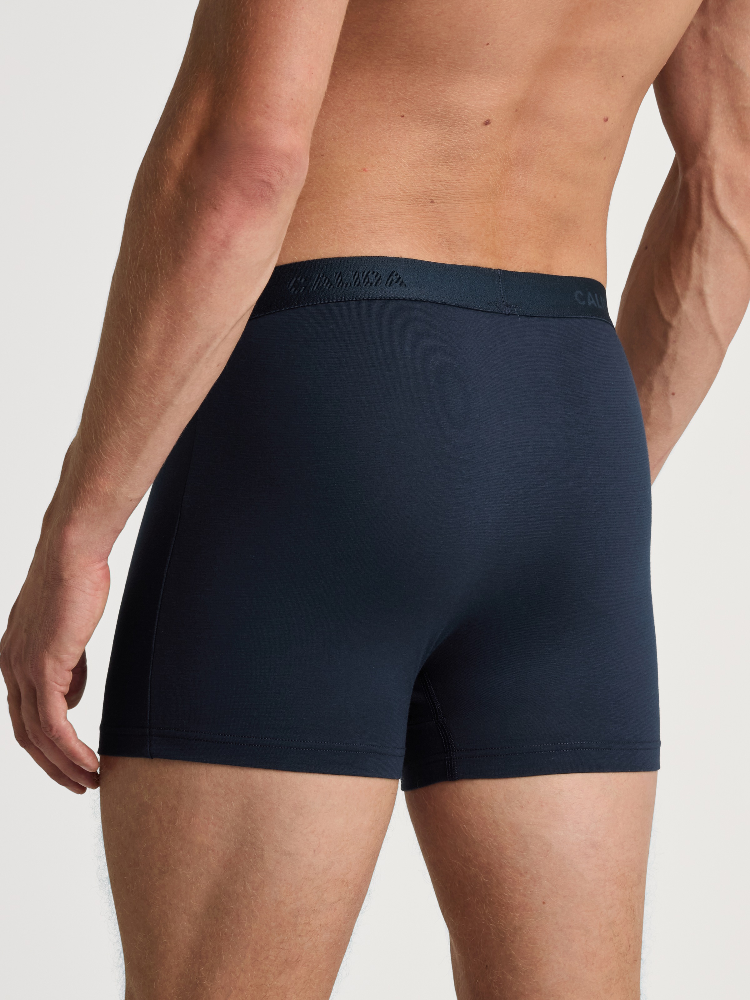 CALIDA Boxershorts »Natural Benefit«, (3er Pack), mit formstabiler Single Jersey-Qualität