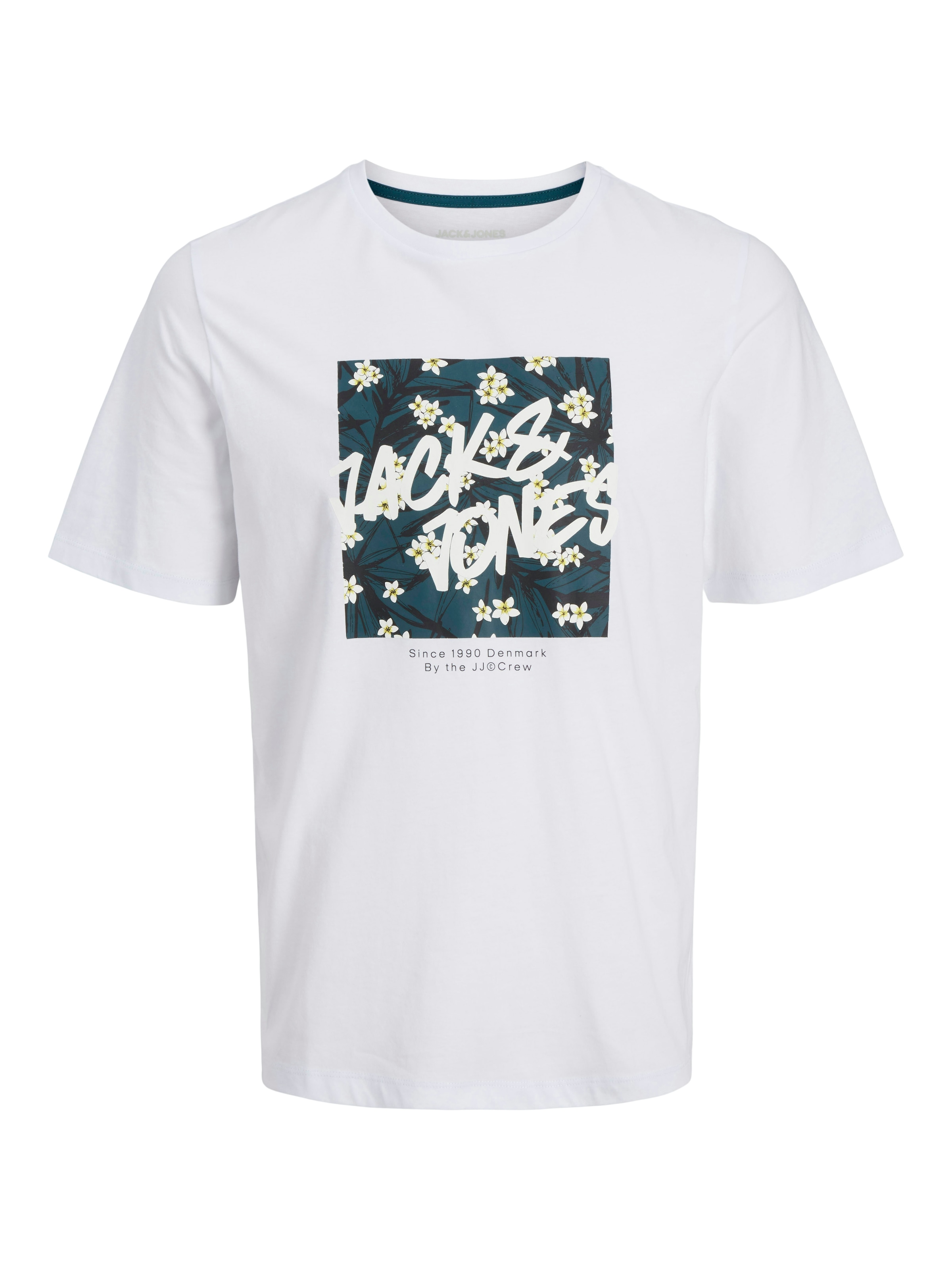 Jack & Jones Print-Shirt »JJHAWAII SHAPE TEE SS CREW NECK«