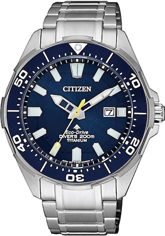 Taucheruhr »Promaster Marine Eco-Drive Diver 200m, BN0201-88L«, Armbanduhr, Herrenuhr,...