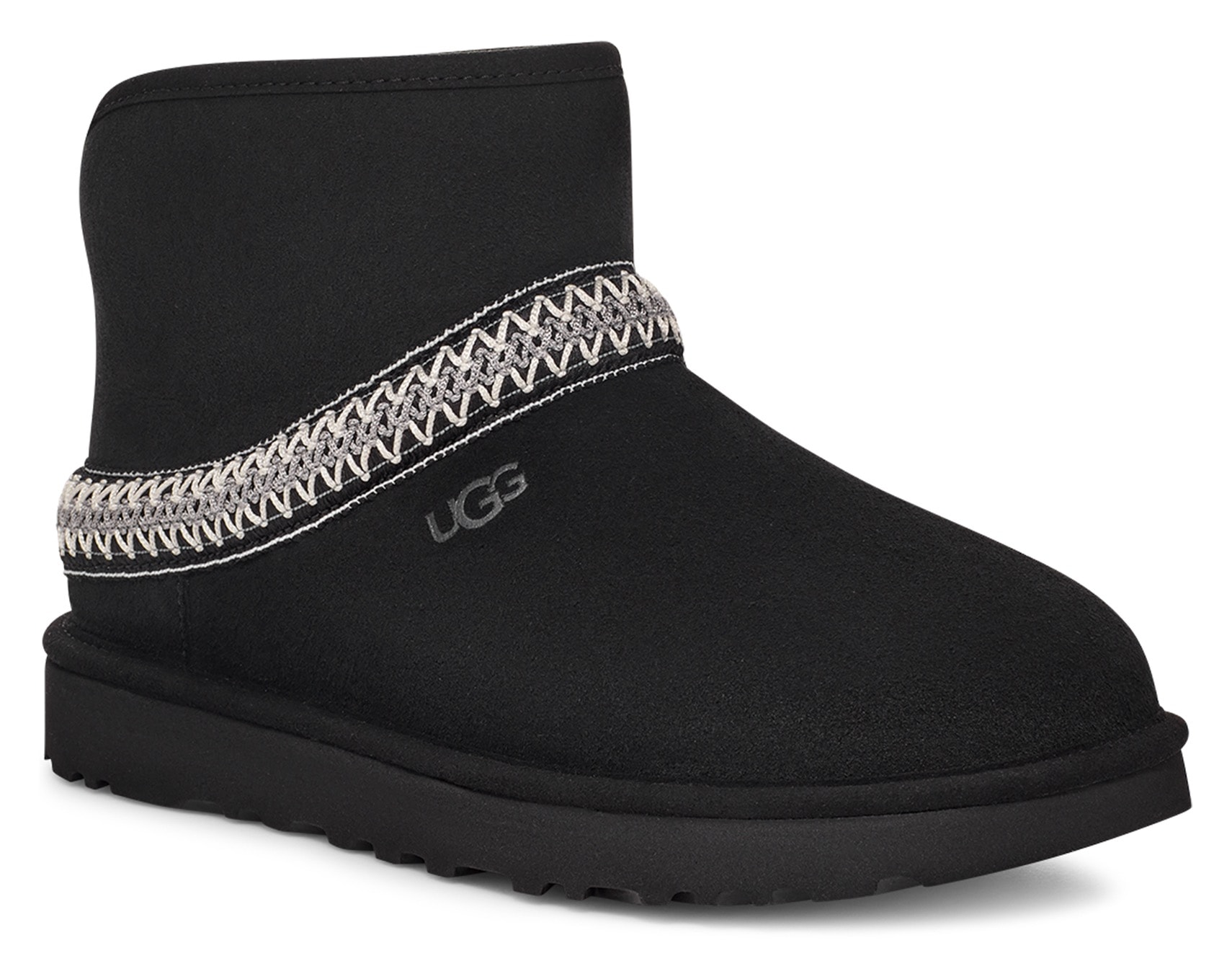 UGG Schlupfboots »CLASSIC MINI CRESCENT«, Winterstiefel, Snowboots mit kuscheliger Innenausstattung