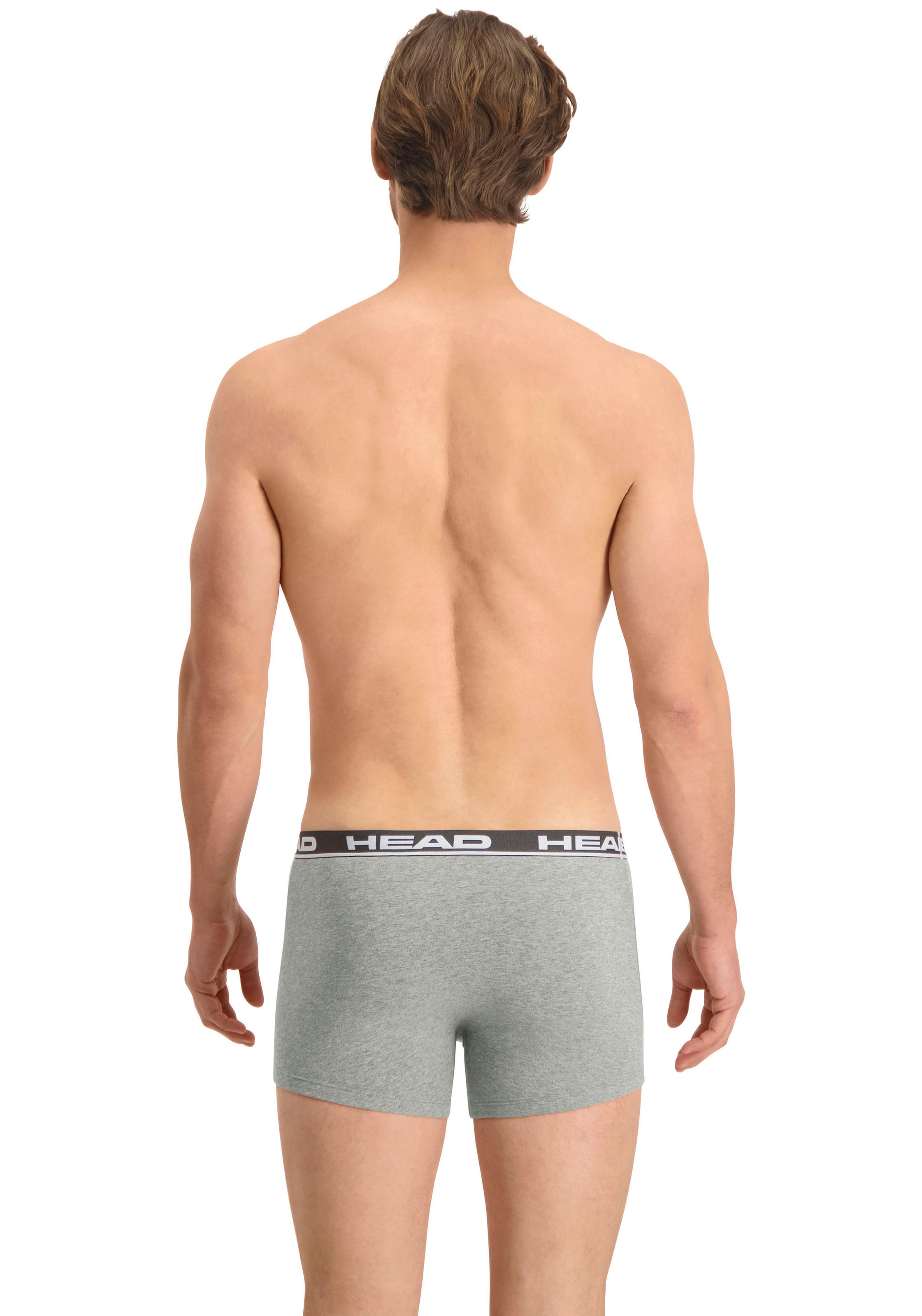 Head Boxershorts »HEAD BASIC BOXER 2P« 2er Pack,  mit elastischem Logobund