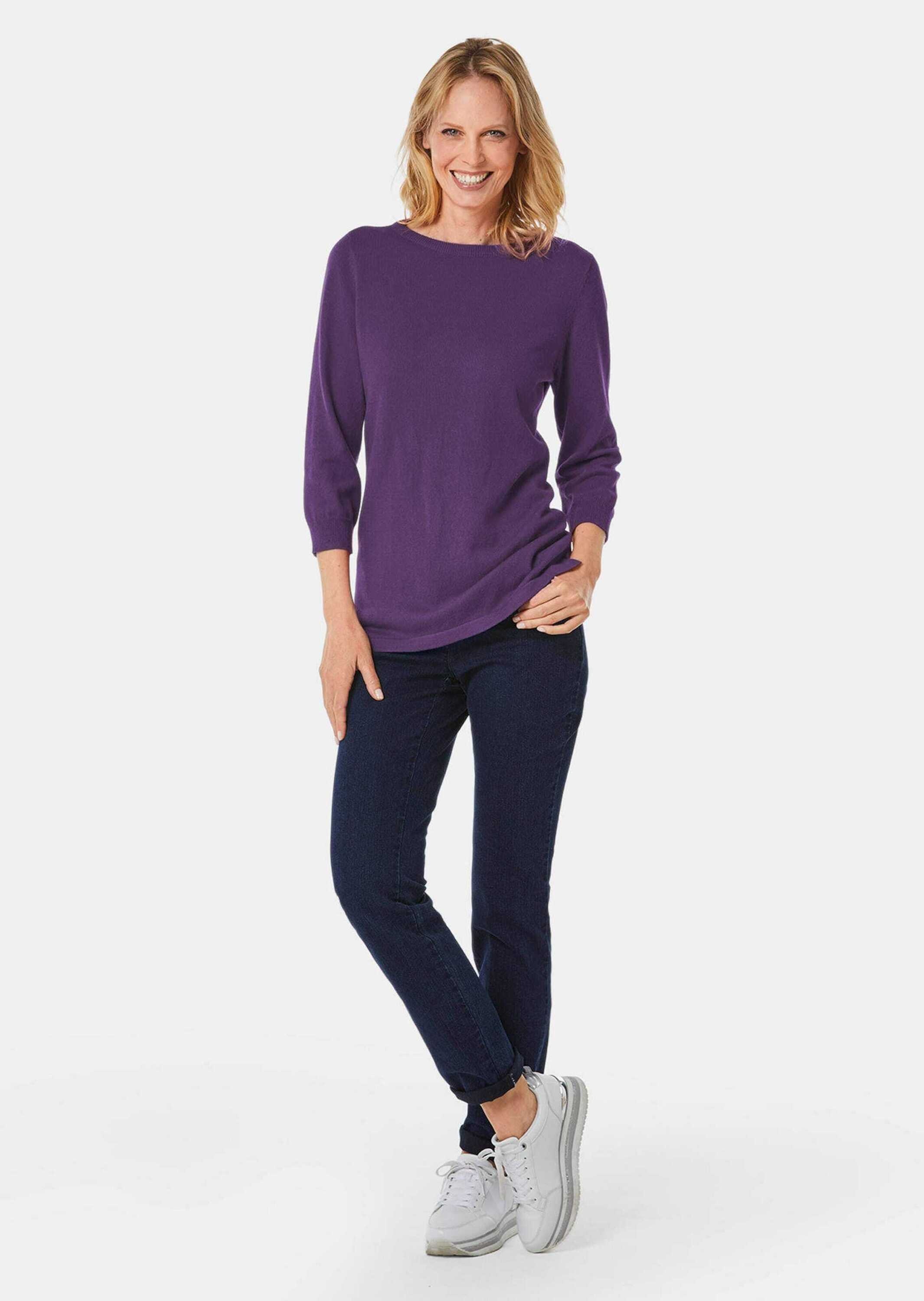 GOLDNER Strickpullover »Pullover aus hochwertigem Garn« Ohne