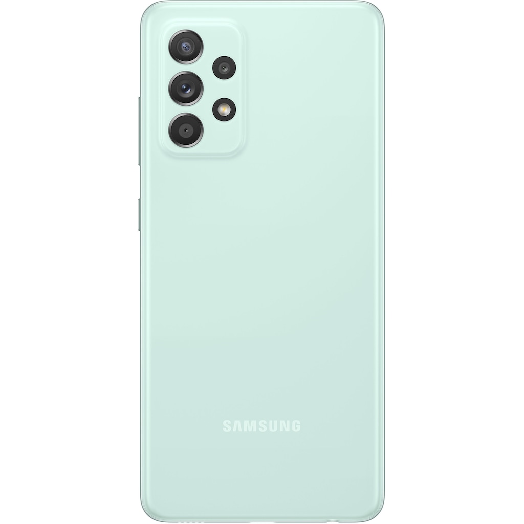Samsung Smartphone »Galaxy A52S 5G«, Awesome Mint, (16,4 cm/6,5 Zoll, 128 GB Speicherplatz, 64 MP Kamera)
