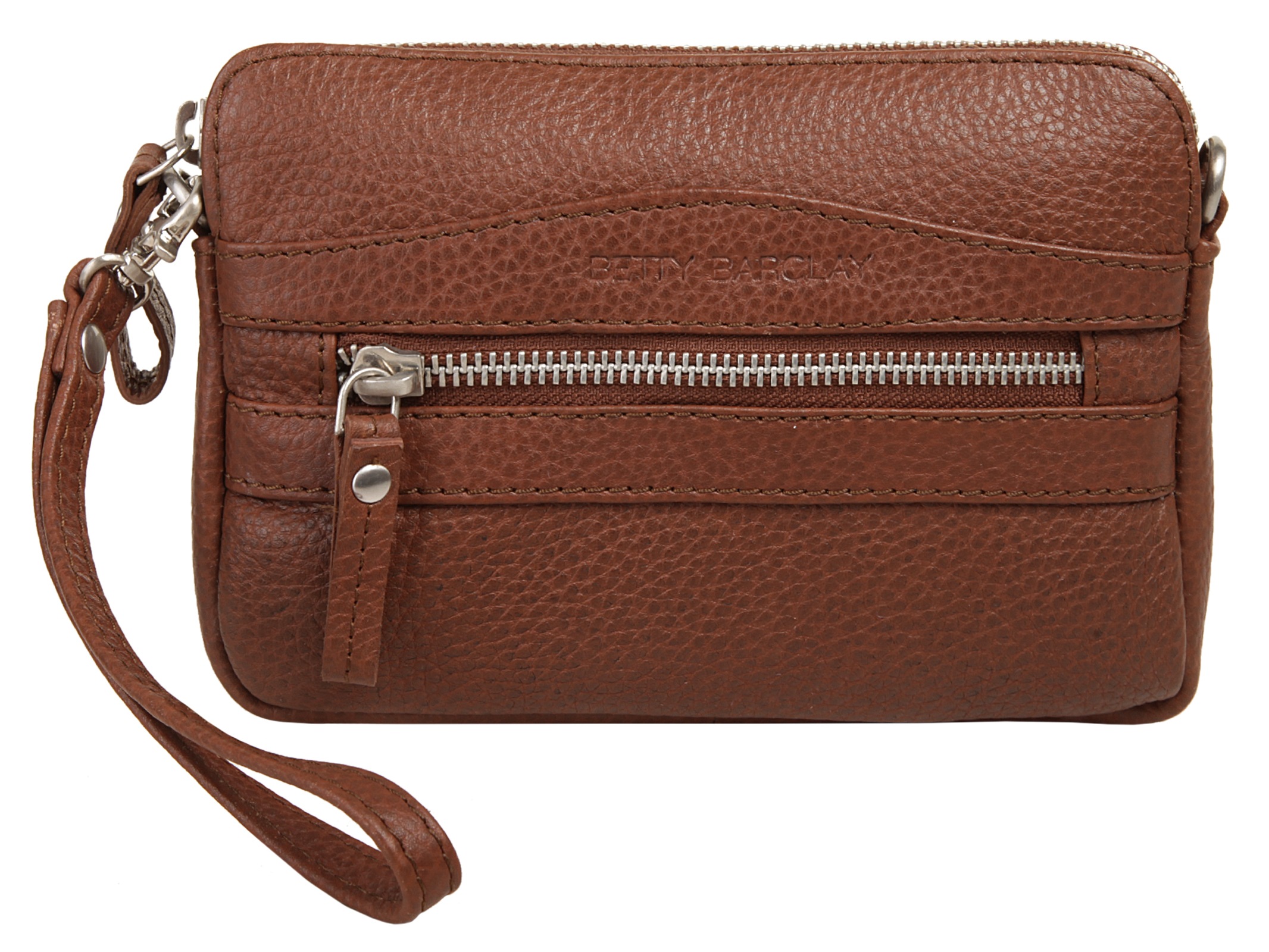 Betty Barclay Abendtasche, (1 tlg.), echt Leder