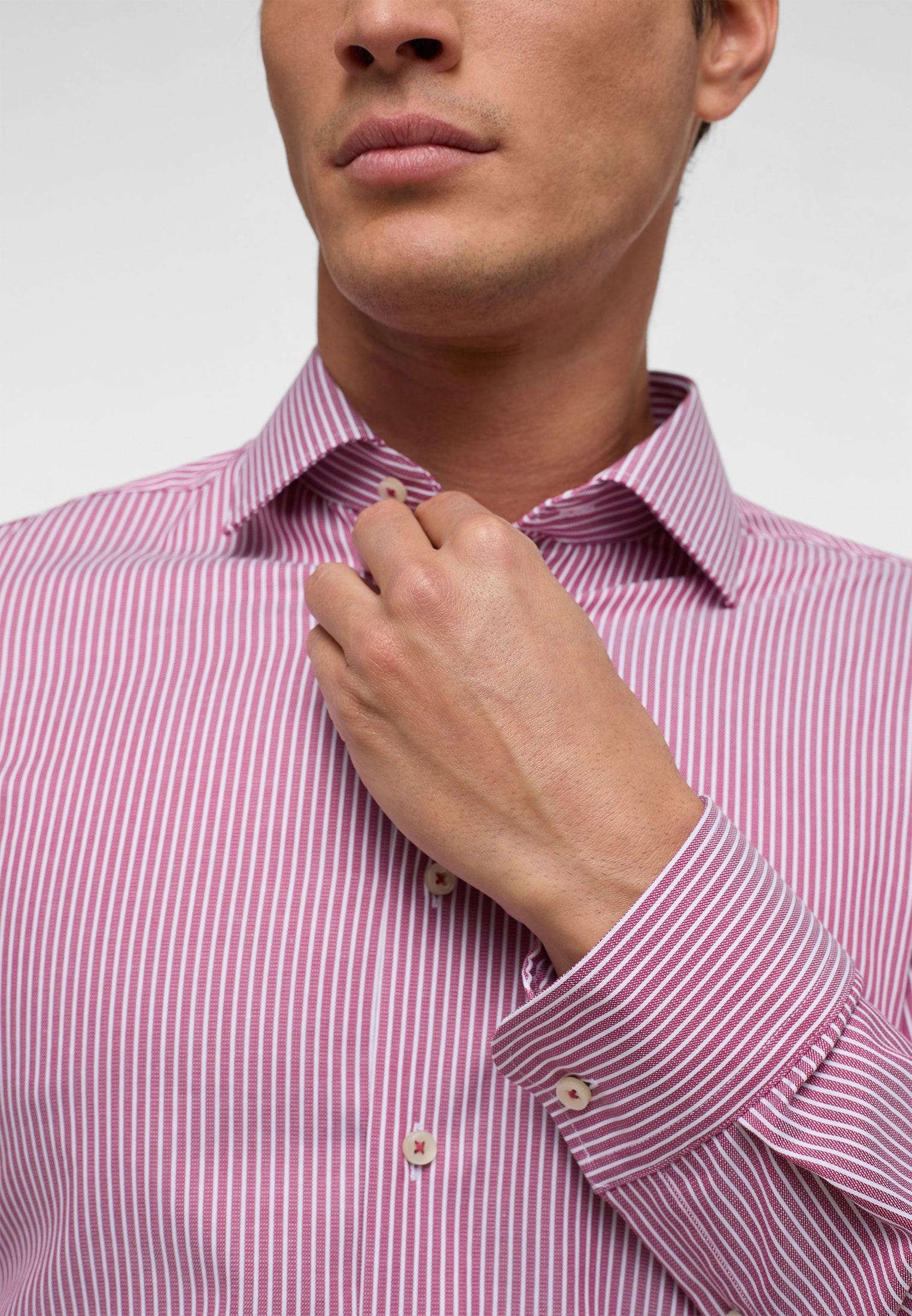 Eterna Langarmhemd »SLIM FIT«, NON IRON (bügelfrei)