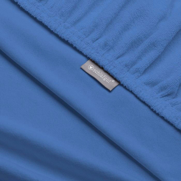 Schlafgut Massageliegenbezug »Therapieliege« MADE IN GREEN by OEKO-TEX in blau, Größe 80x195 15
