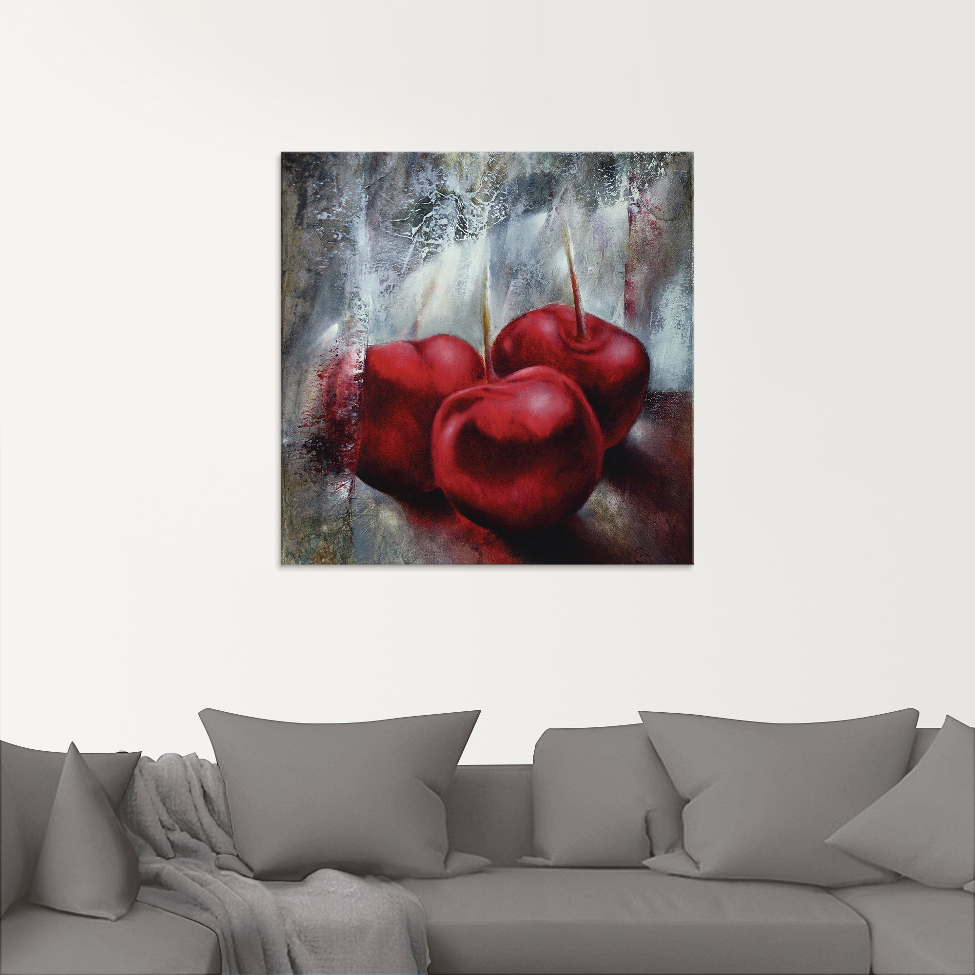 Artland Glasbild »Kirschen« Speisen 1 Stk. tlg. in verschiedenen Größen