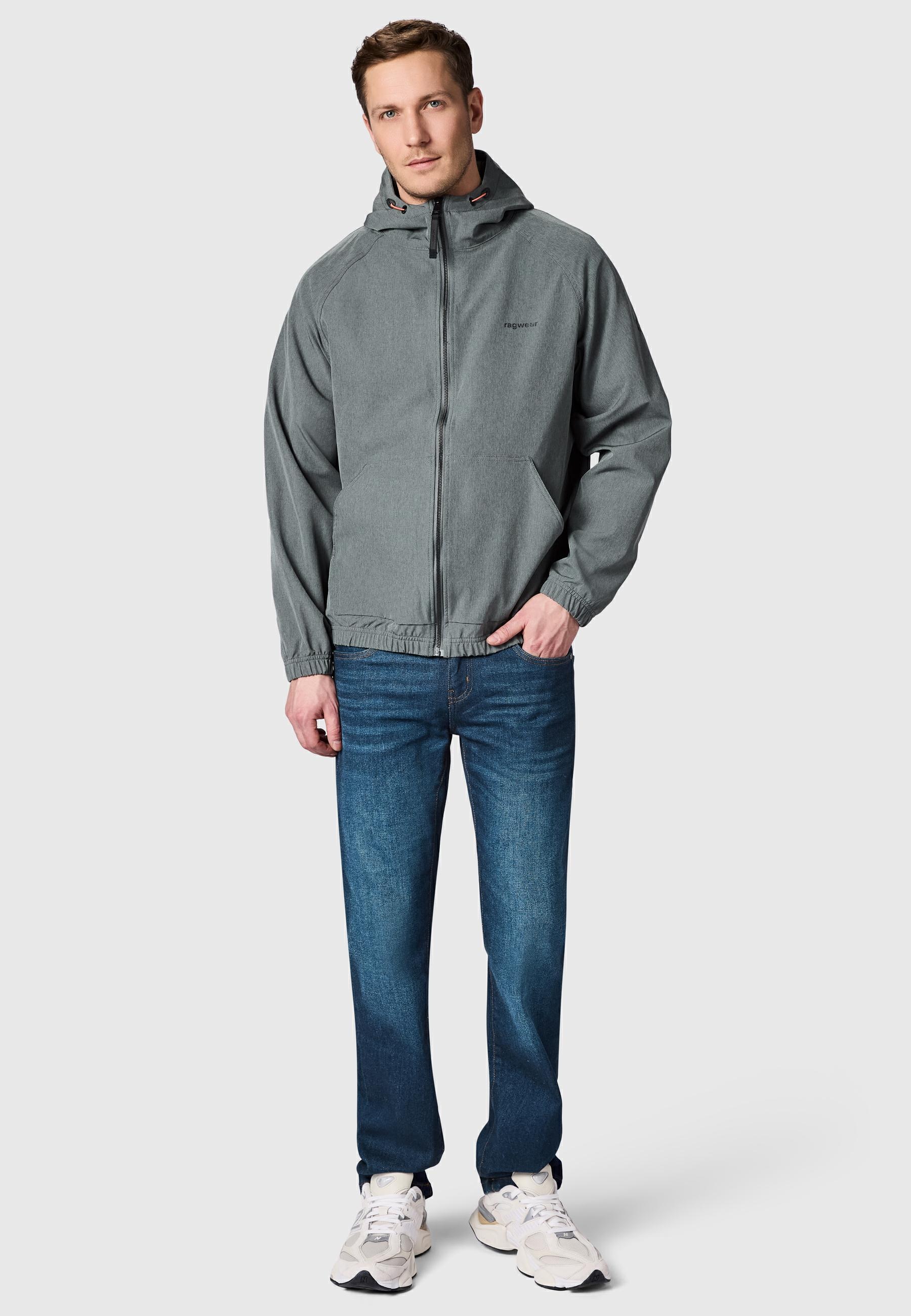 Ragwear Anorak »Anorak Roog A« mit Kapuze Sportliche Übergangsjacke mit Kapuze
