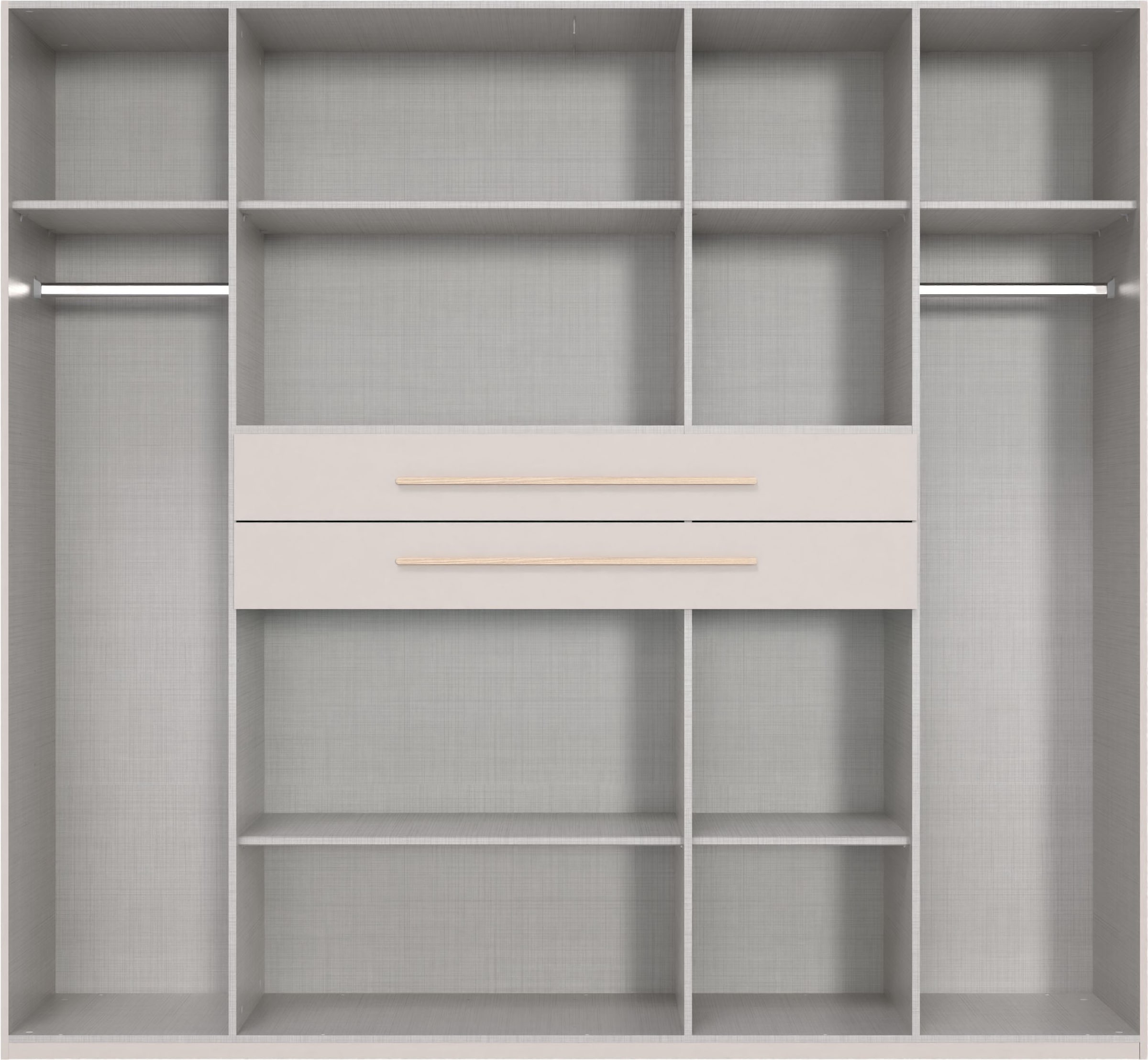 Wimex Drehtürenschrank »Digit, erhältlich in den Breiten 180cm, 225cm oder 270cm« Schlafzimmer Schrank Bestseller in moderner Optik,  Kleiderschrank inkl. zwei Schubkästen in zentraler Höhe