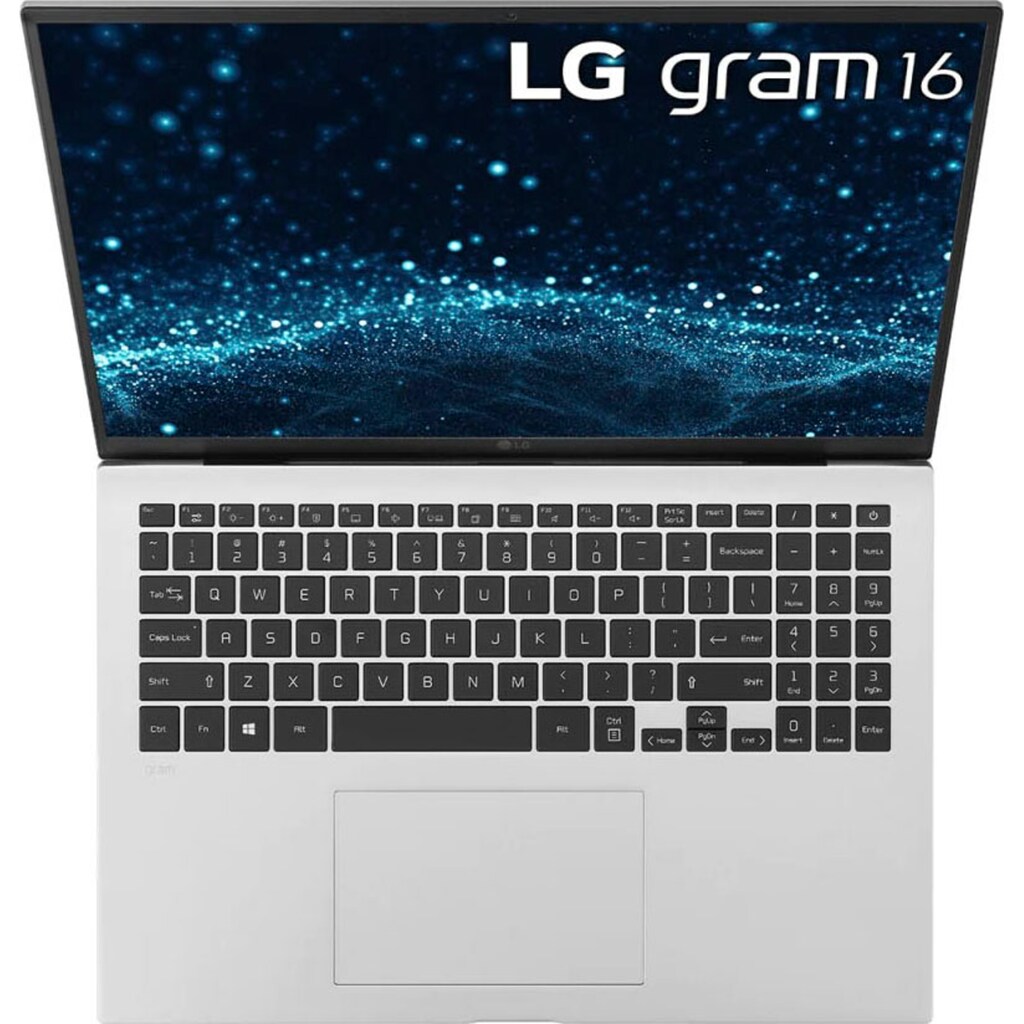 LG Notebook »gram 16«, 40,6 cm, / 16 Zoll, Intel, Core i7, Iris Xe Plus Graphics, 1000 GB SSD