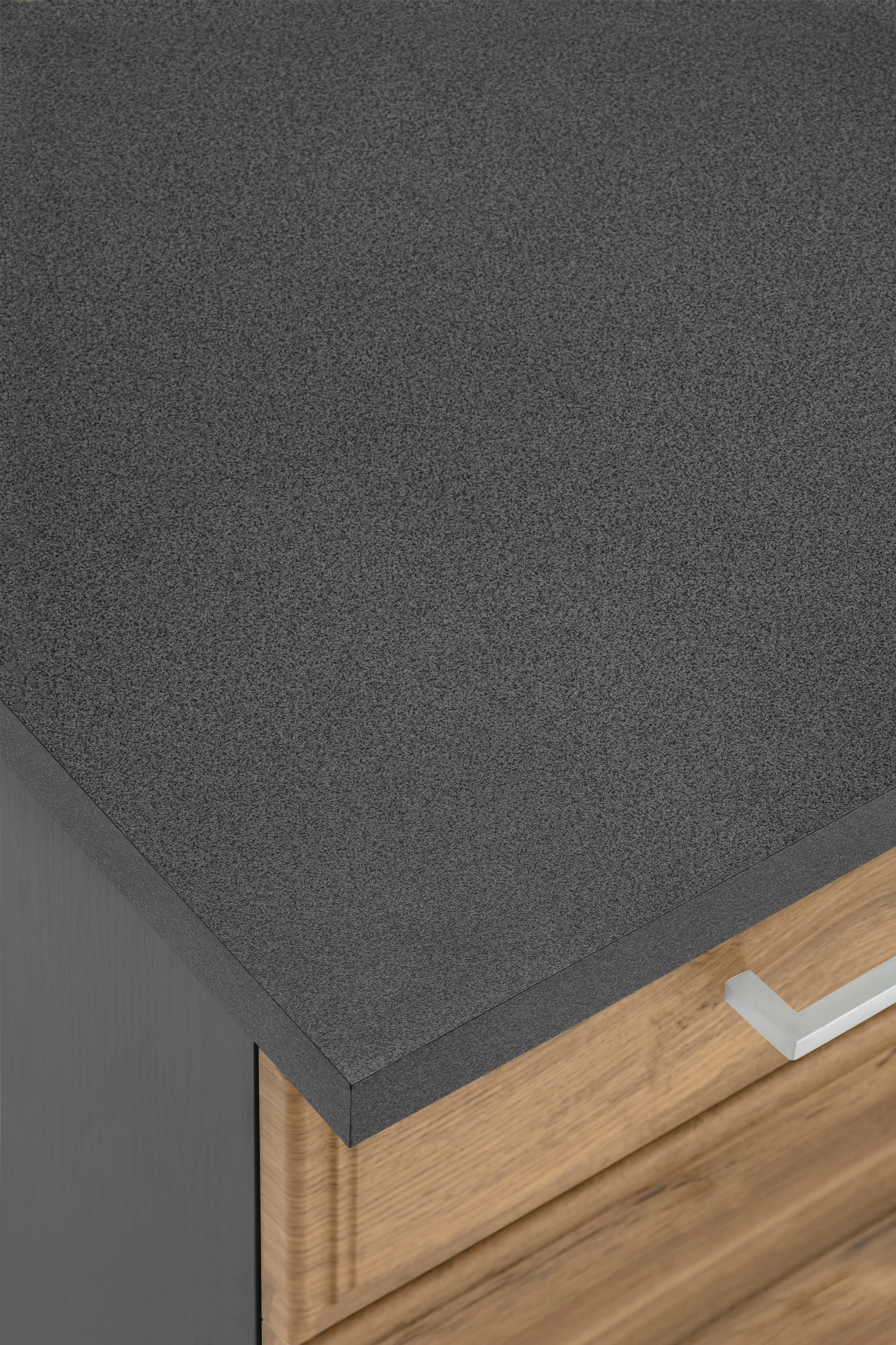 KOCHSTATION Winkelküche »KS-Stockholm«, Stellbreite 220/310 cm, mit hochwertigen MDF Fronten im Landhaus-Stil
