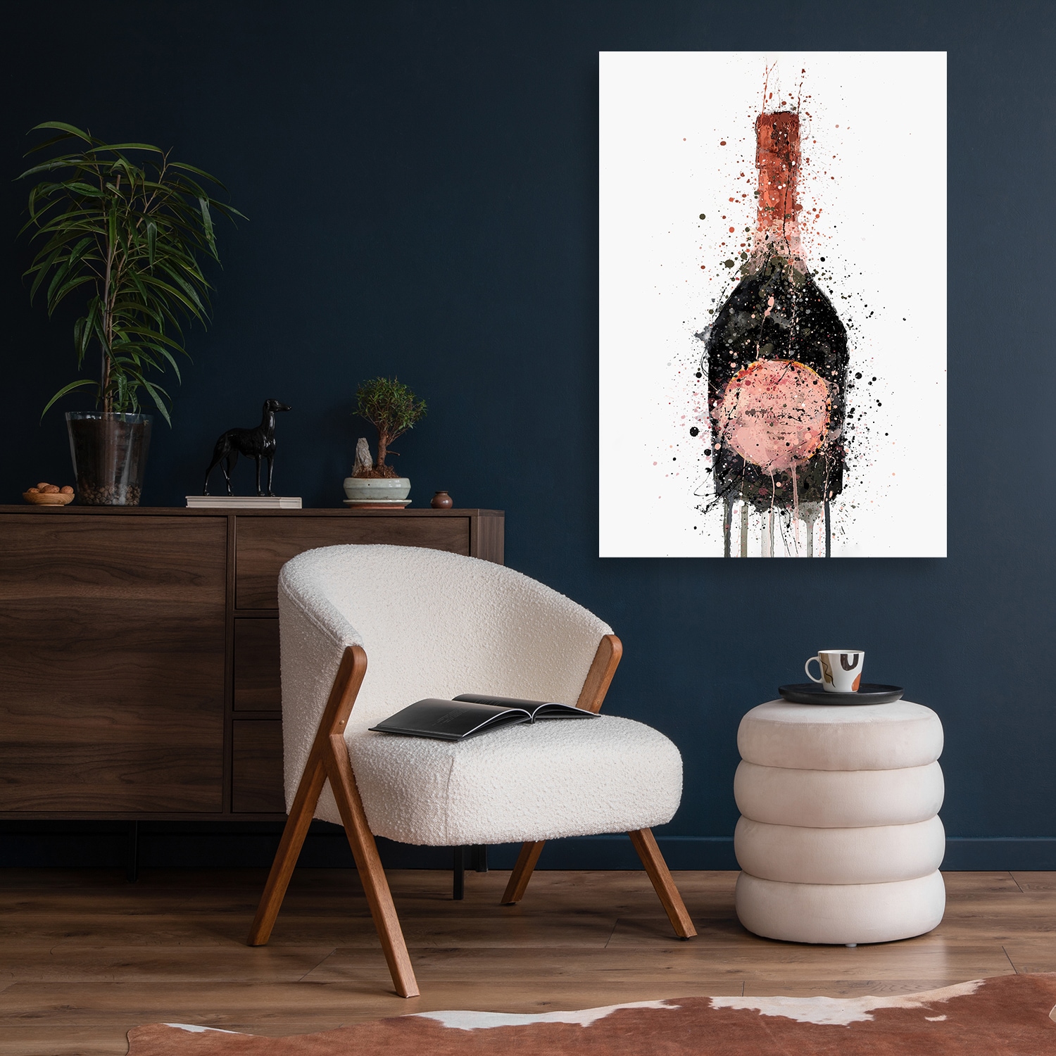 Affengeilebilder Leinwandbild »RuinART auf Keilrahmen gespannt« 1 Stk. tlg. Kunstdruck Wandbild Bild in verschiedenen Formaten