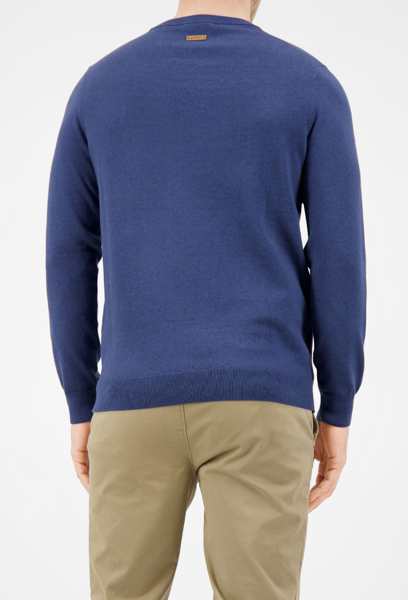 Atelier GARDEUR Strickpullover »Atelier GARDEUR Pullover« aus Baumwoll-Kaschmir-Mix