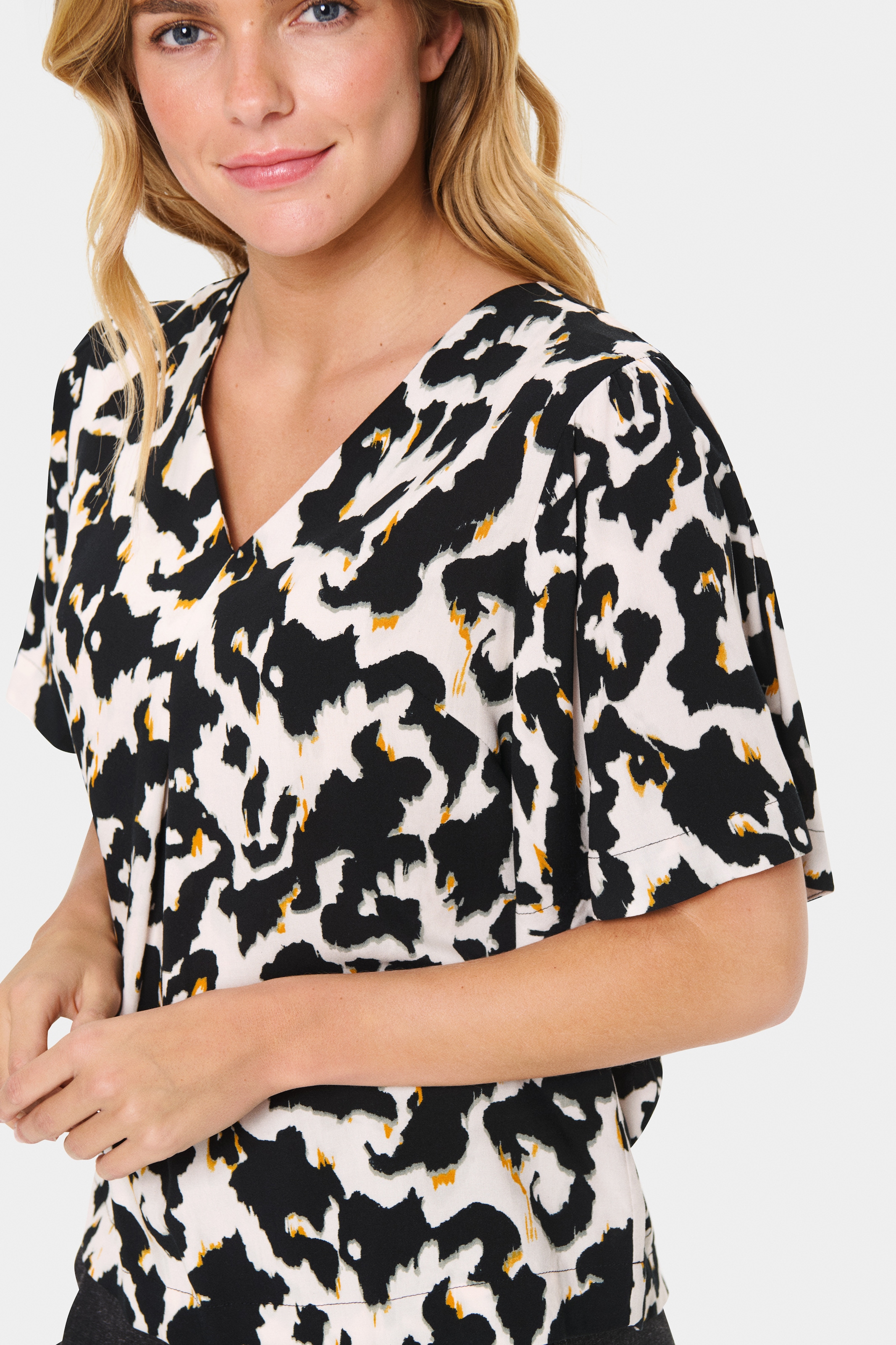 Saint Tropez Langarmbluse »MarcaSZ Blouse«