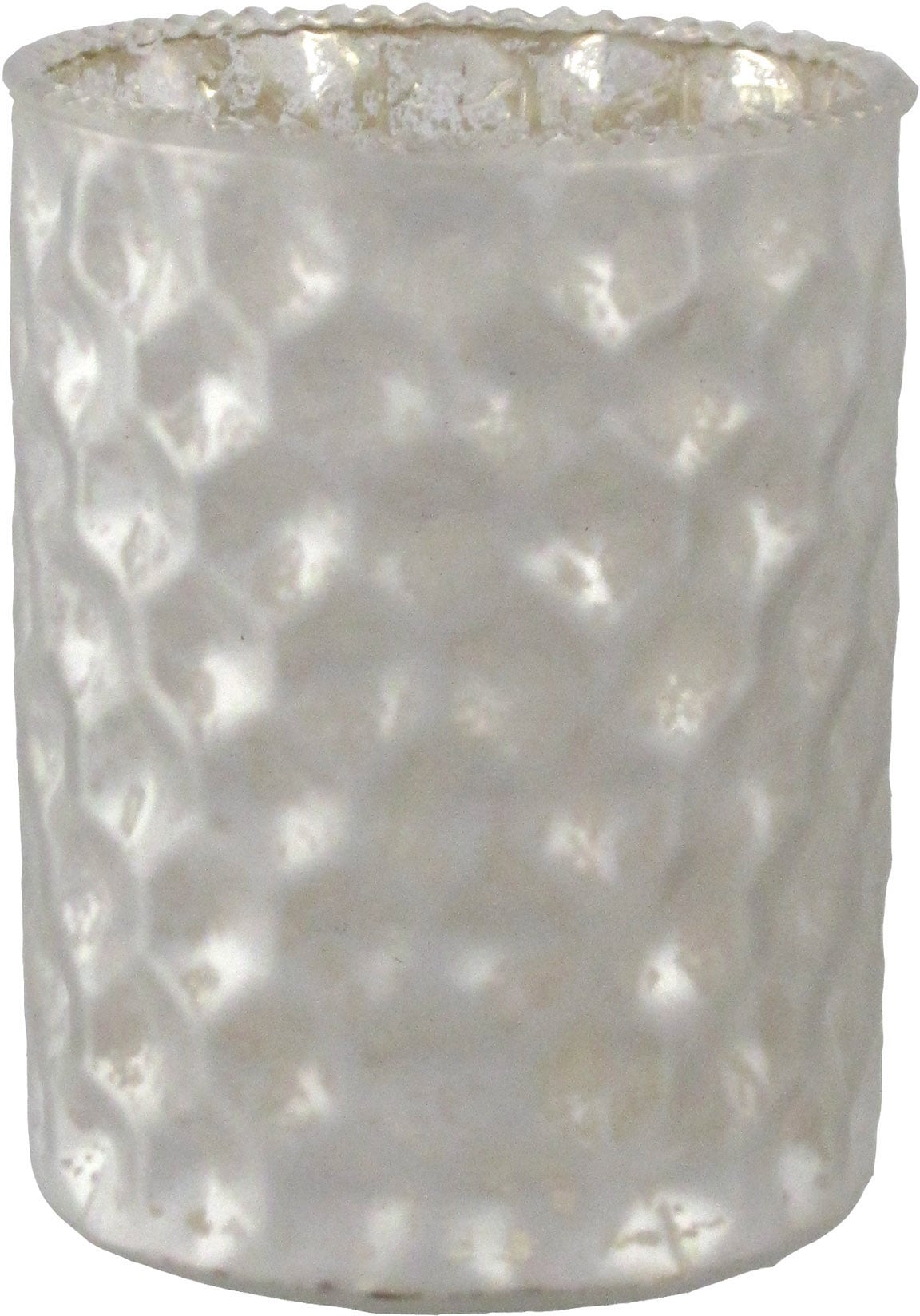Creativ deco Windlicht, (4 St.), mit unterschiedlich strukturierten Oberflächen, 4er Set, H: ca. 10 cm