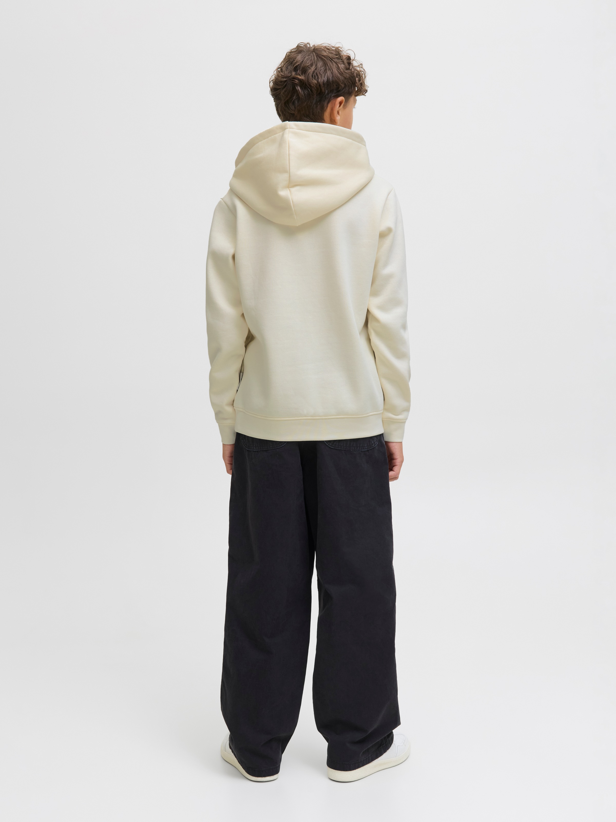 Jack & Jones Junior Kapuzensweatshirt »JCOTIER FRONT PRINT SWEAT HOOD JNR«