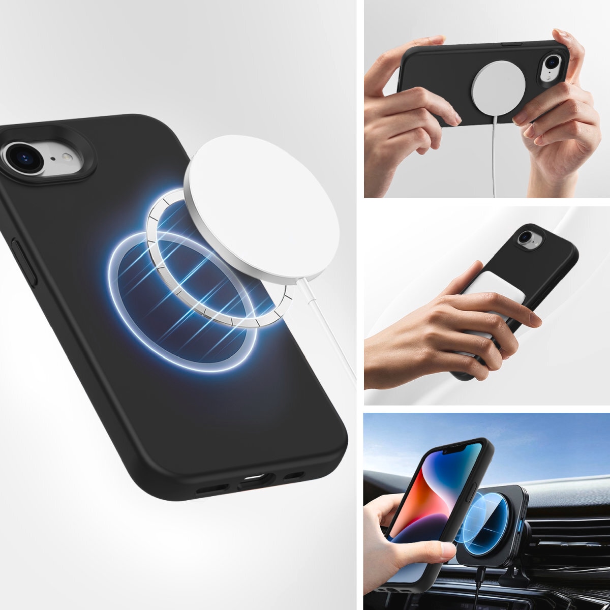 4smarts Handyhülle »Silikon Case Cupertino für Apple iPhone SE (4. Gen)«, Backcover, Schutzhülle, Handyschutzhülle, Case, Schutzcase, stoßfest