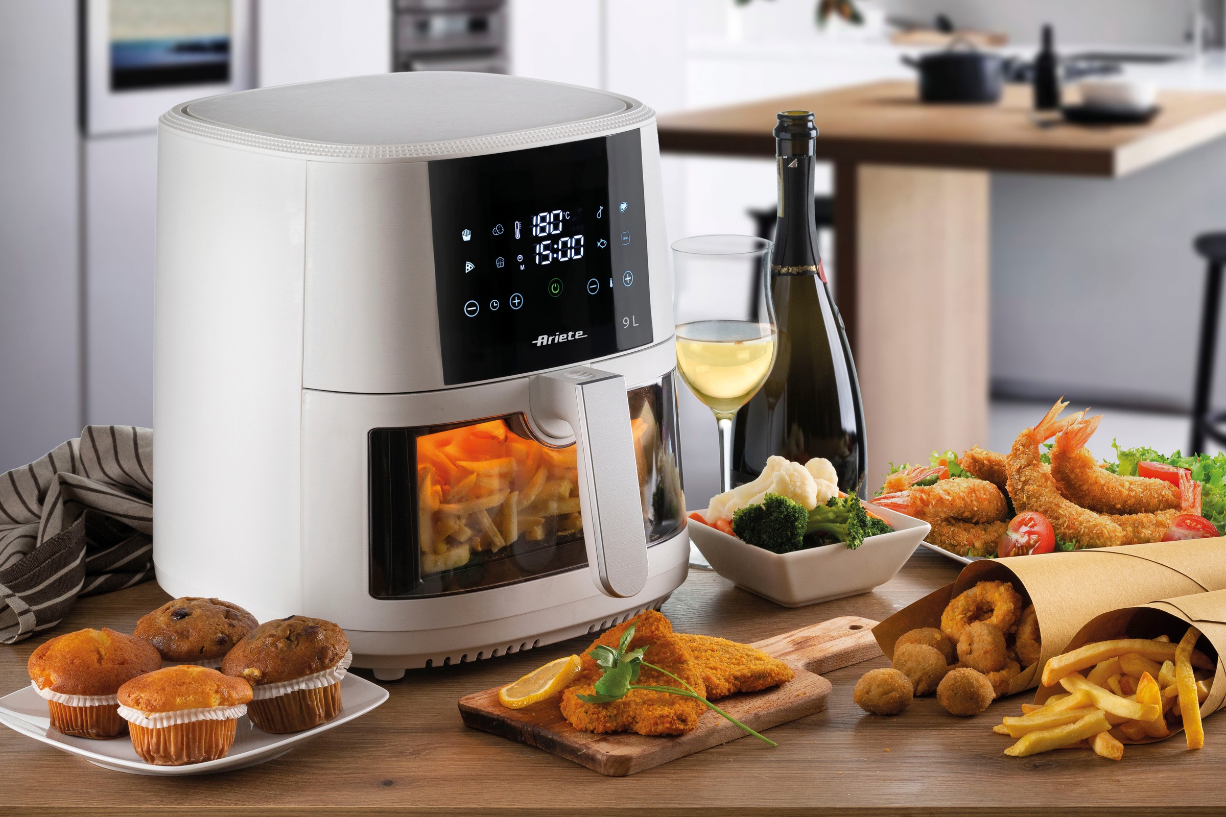 Ariete Heißluftfritteuse »4630W«, 1500 W, 9 L