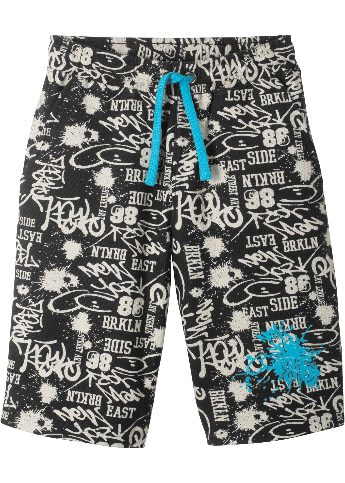 bonprix Sweatbermudas  aus reiner Baumwolle, mit Eingrifftaschen, bequeme Passform