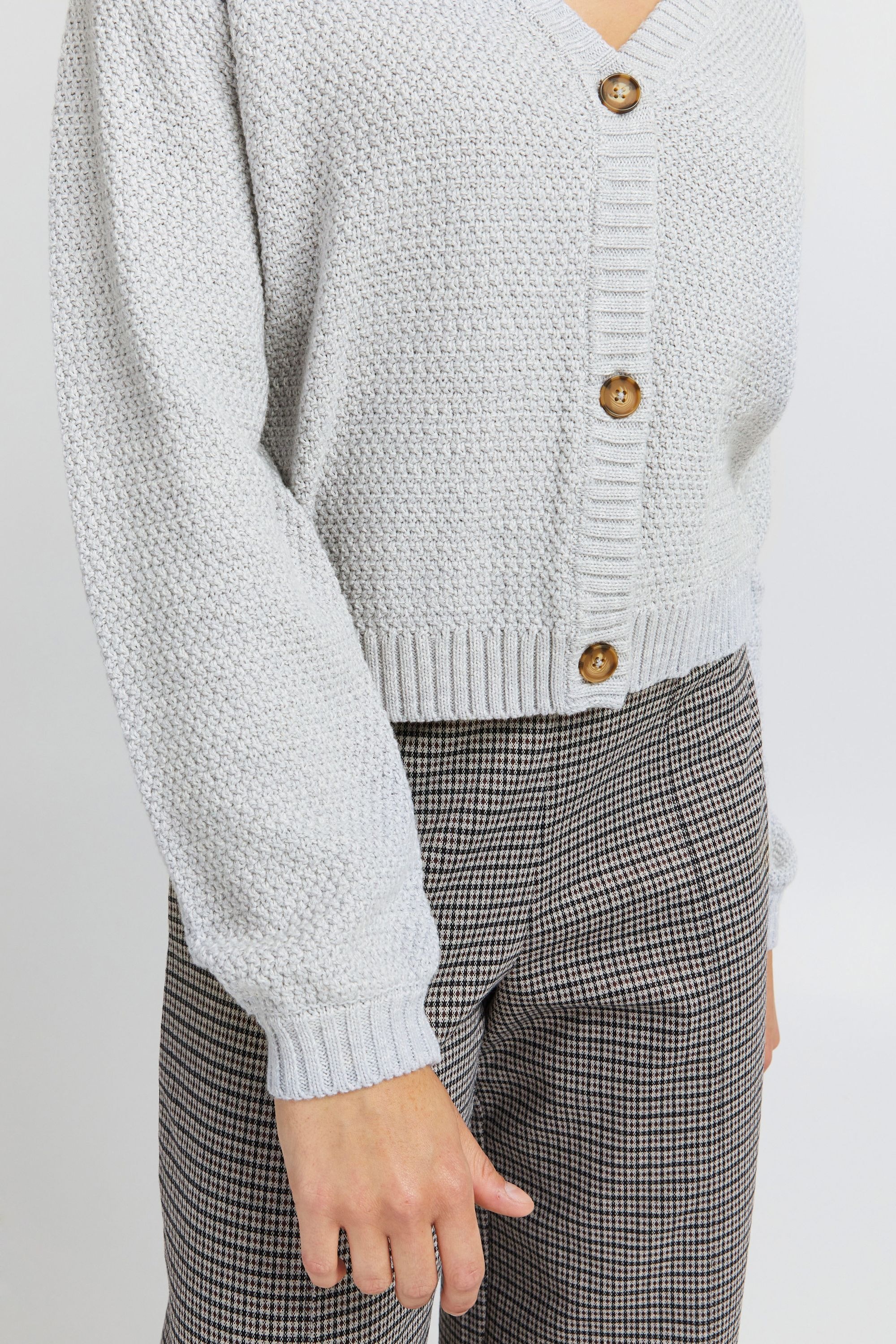 Ichi Strickjacke »Strickjacke IHNoelle«