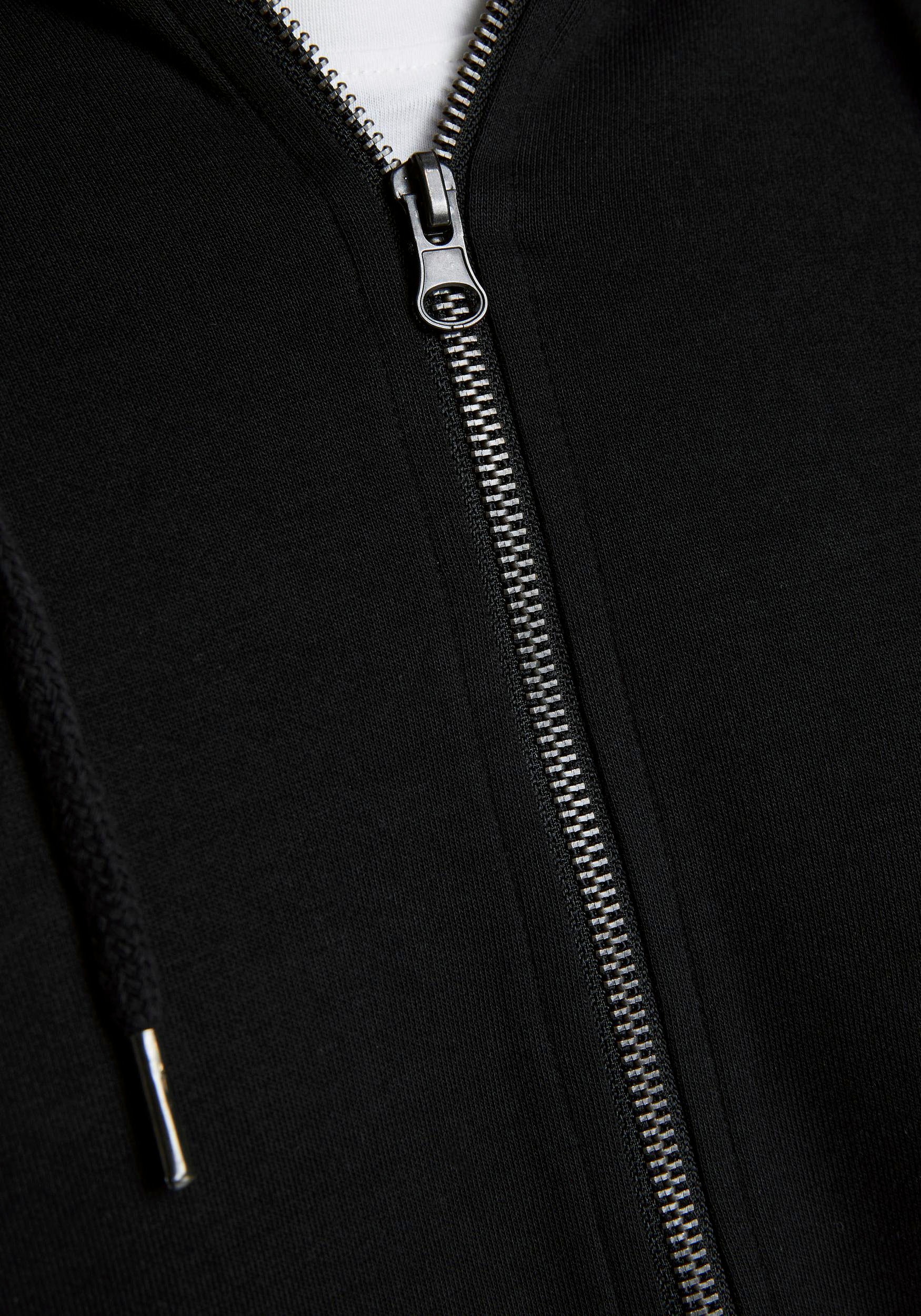 Jack & Jones PlusSize Kapuzensweatjacke »BASIC SWEAT ZIP HOOD«, bis Größe 6XL