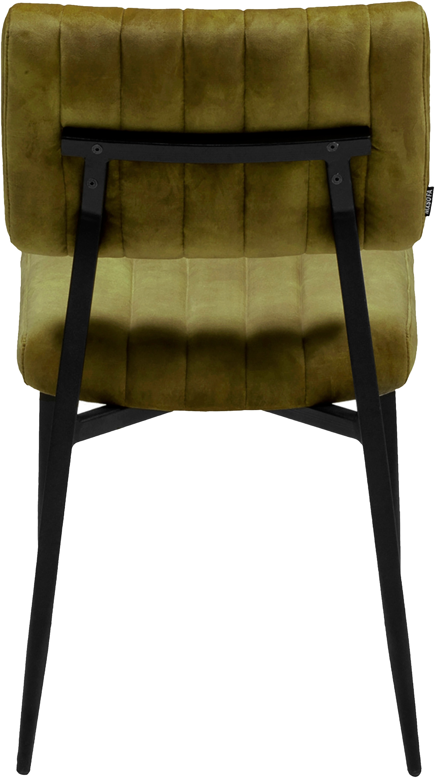 OMG Design Esszimmerstuhl »Ivan«, (Set), 2 St., Stoff, pflegeleichter Samtvelour Bezug, Küchenstuhl