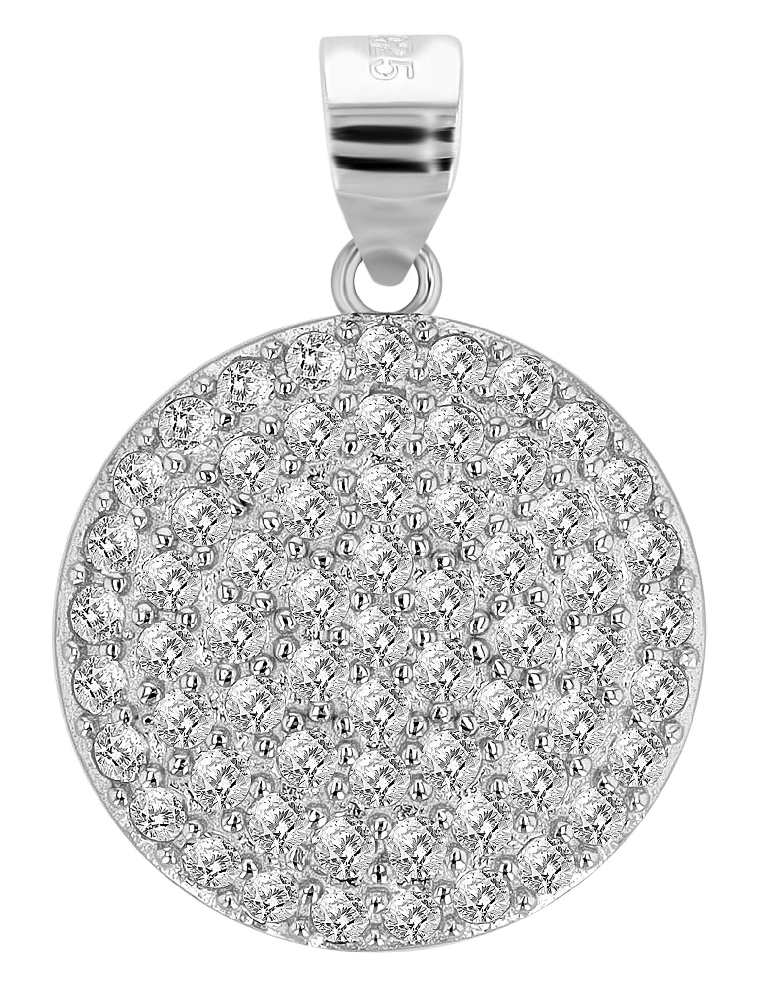Adelia´s Kettenanhänger »Damen Anhänger aus 925 Silber mit Zirkonia«