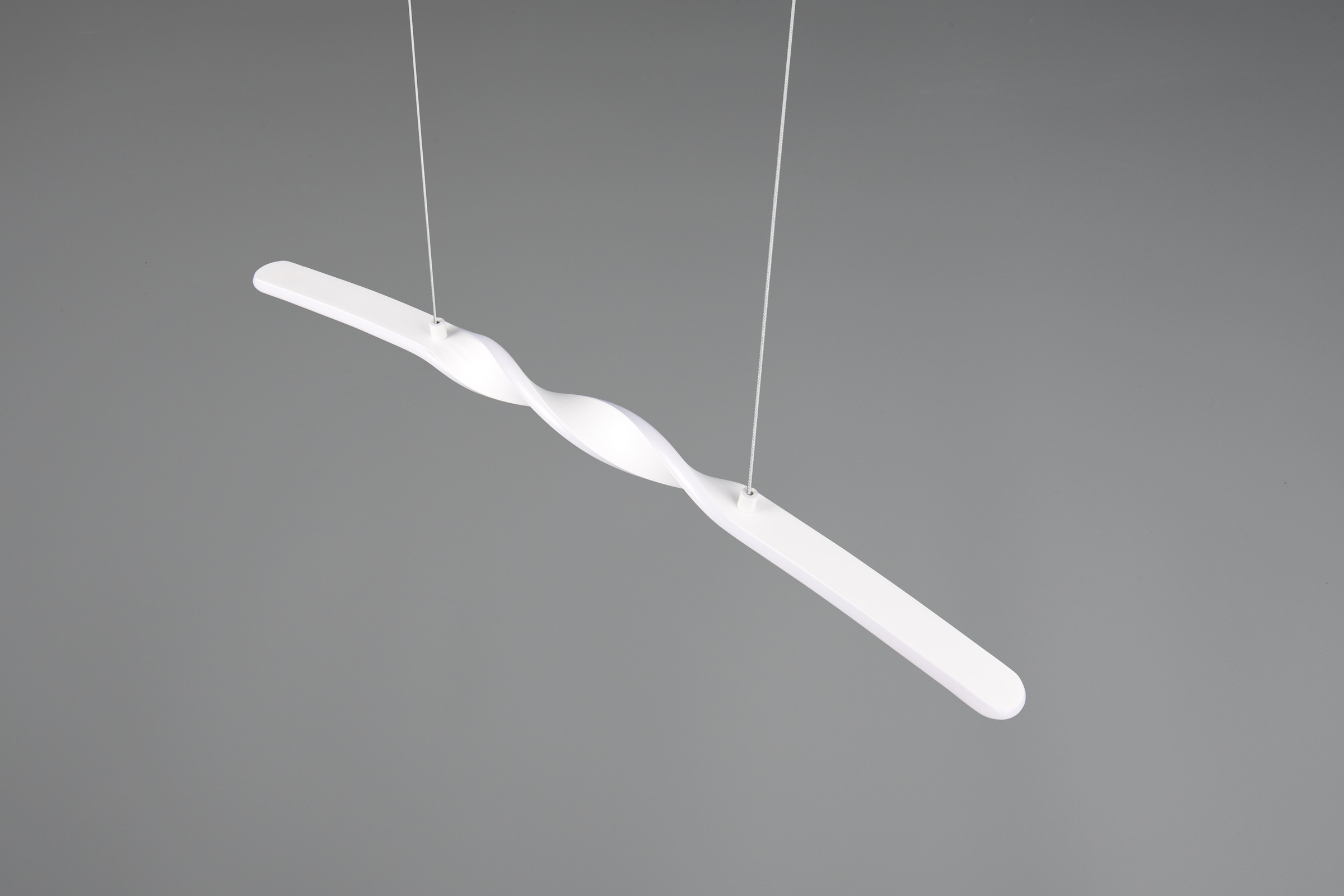 REALITY Leuchten LED Pendelleuchte »GINKO, Hängeleuchte LED 18W 2100 Lumen 4000K kaltweiß« LED-Board 1 Stk. Kaltweiß Hängelampe Esszimmer, höhenverstellbar bis max 150cm, Breite 79 cm