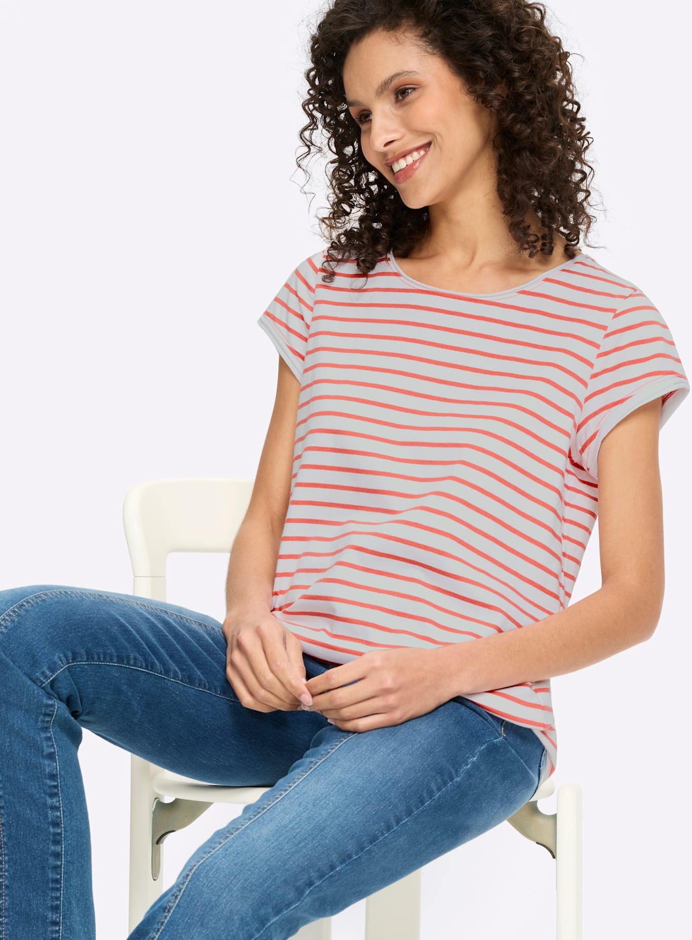 heine T-Shirt »Ringelshirt« 1 tlg.