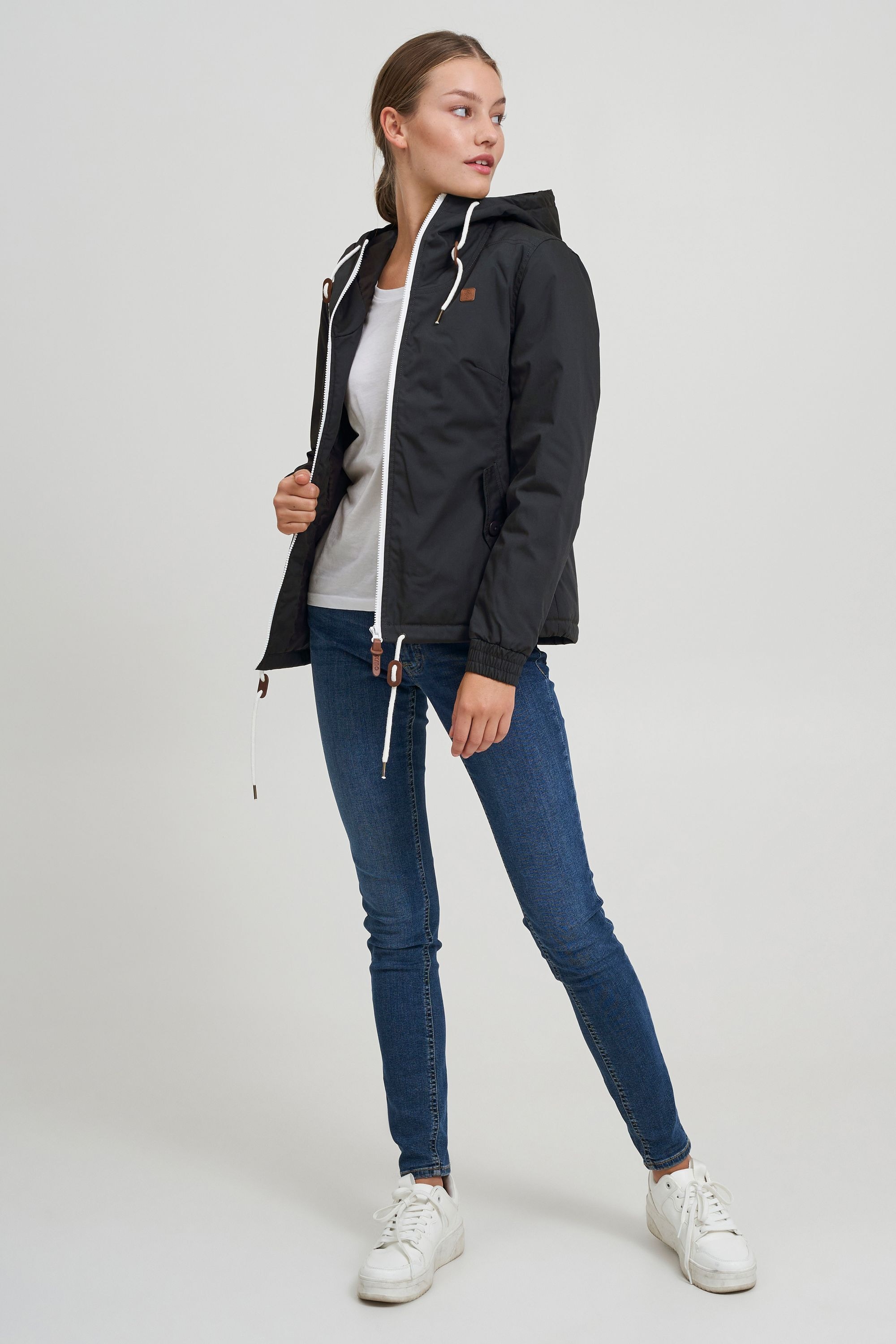 OXMO Kurzjacke »Kurzjacke OXTilda«, mit Kapuze