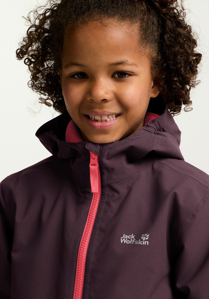 Jack Wolfskin Winterjacke »SNOW DAYS JKT KIDS«, mit Kapuze