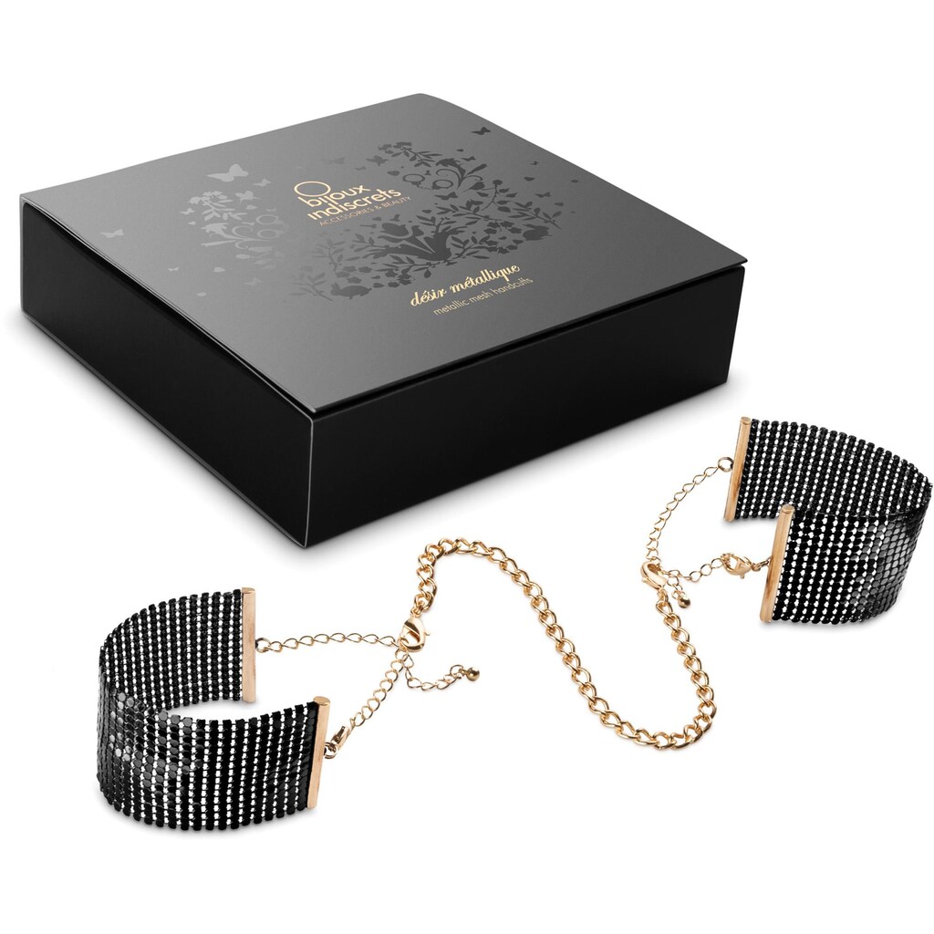 Bijoux Indiscrets Handfesseln »Desir Metallique Cuffs«, auch als Armbänder tragbar