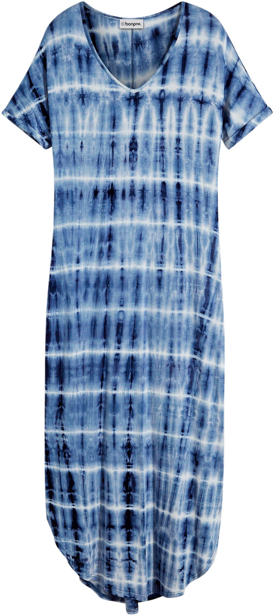 bonprix Maxikleid für den Alltag, aus Viskose und Elasthan, Oversize-Passform